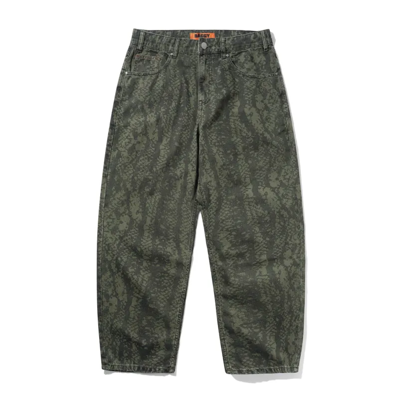 Garage Denim Jeans, Lowland Camo made by Butter