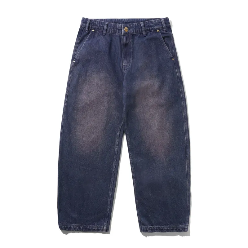 Work Pants, Distressed Tinted Indigo sold by Butter