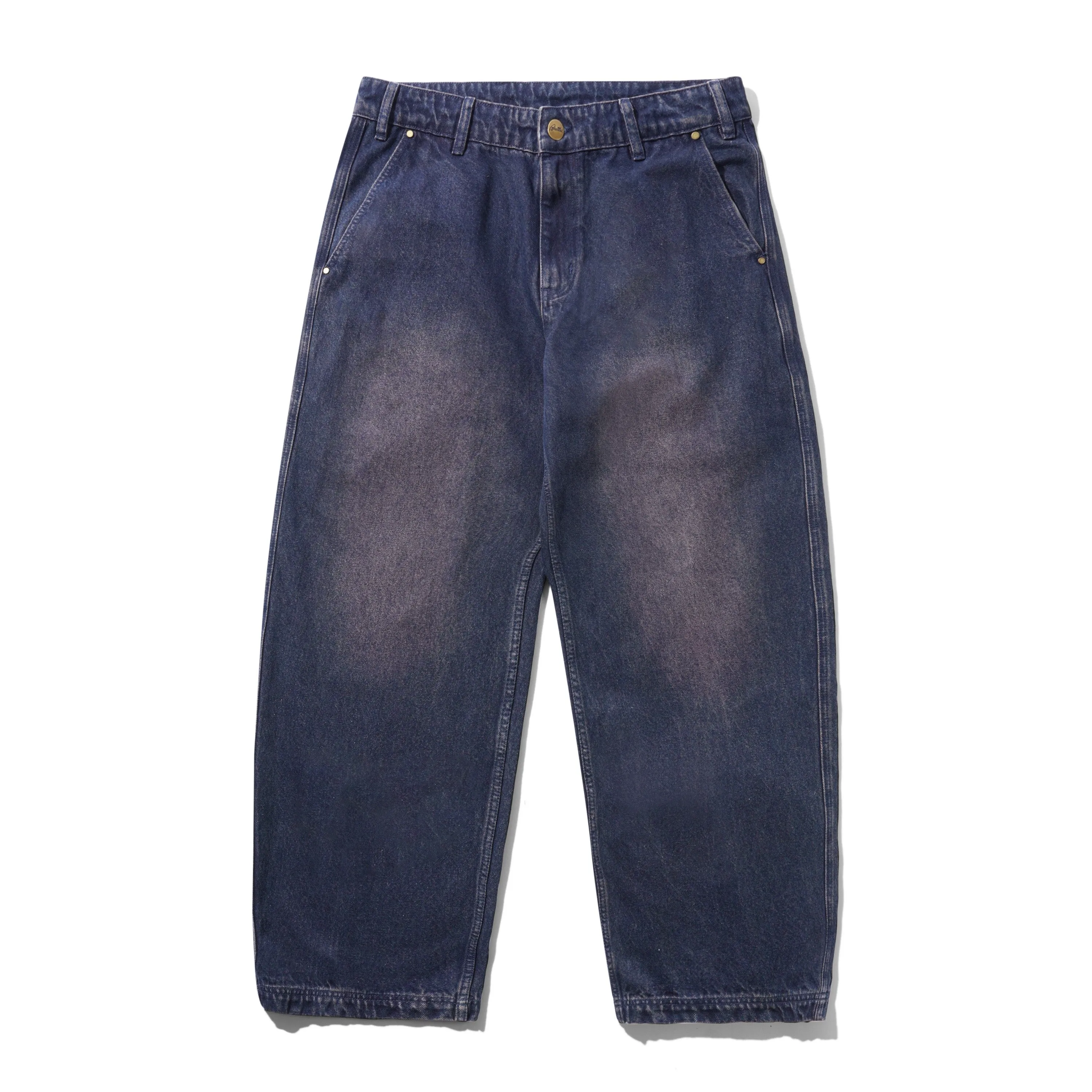 Work Pants, Distressed Tinted Indigo sold by Butter