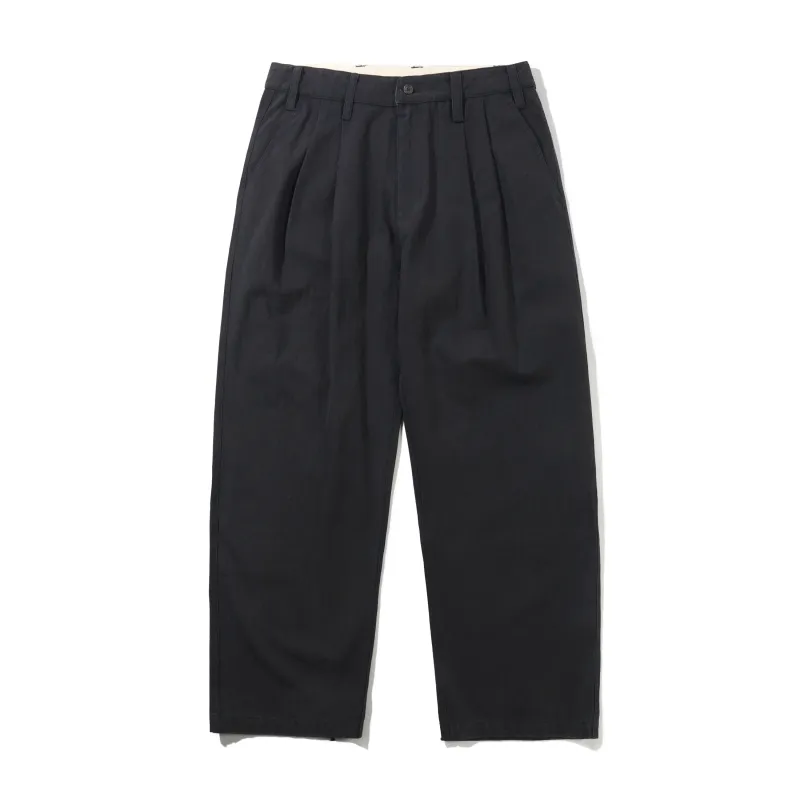 Pleated Trousers, Washed Black sold by Butter