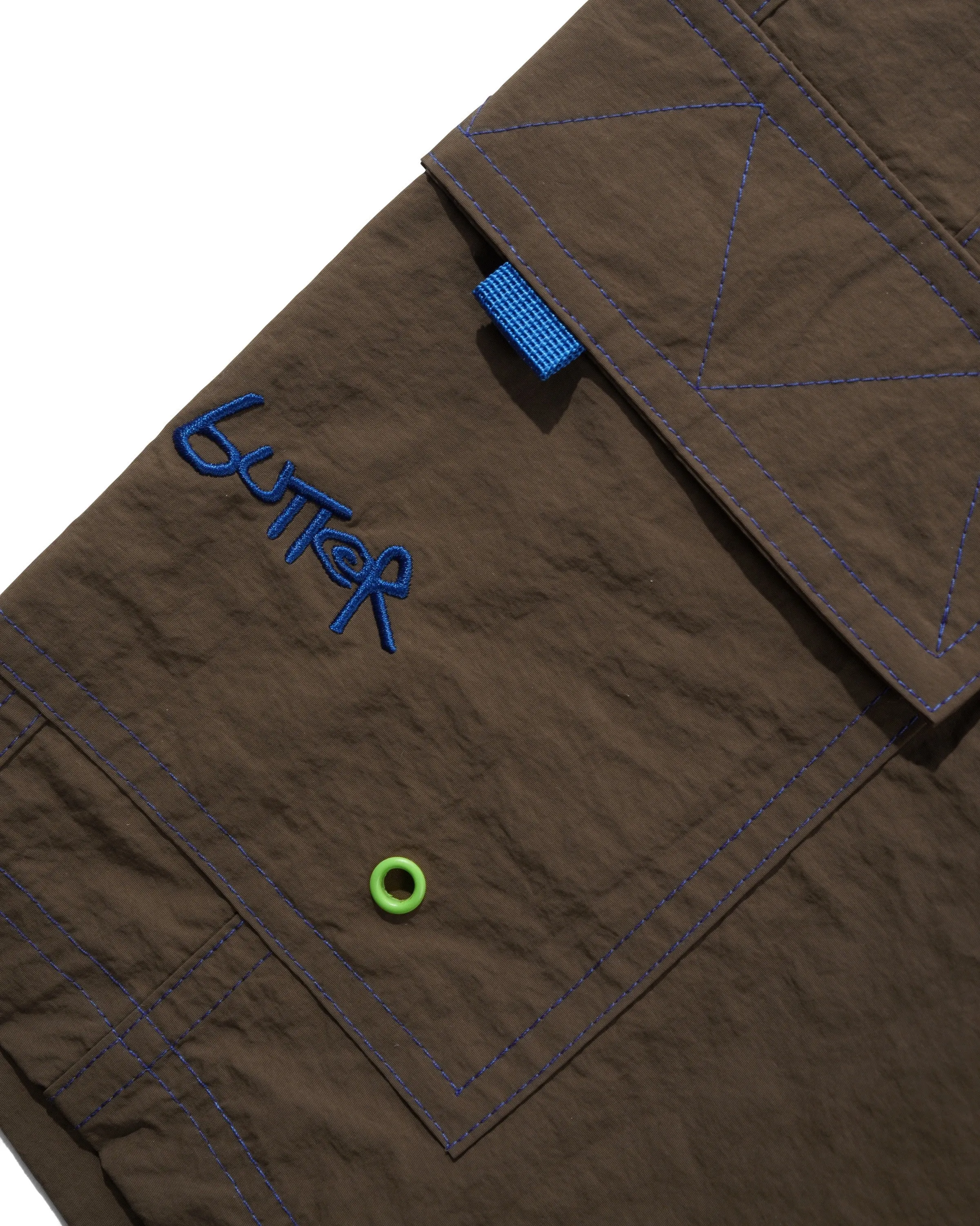 Contrast Boardshorts, Brown sold by Butter product image thumbnail 4