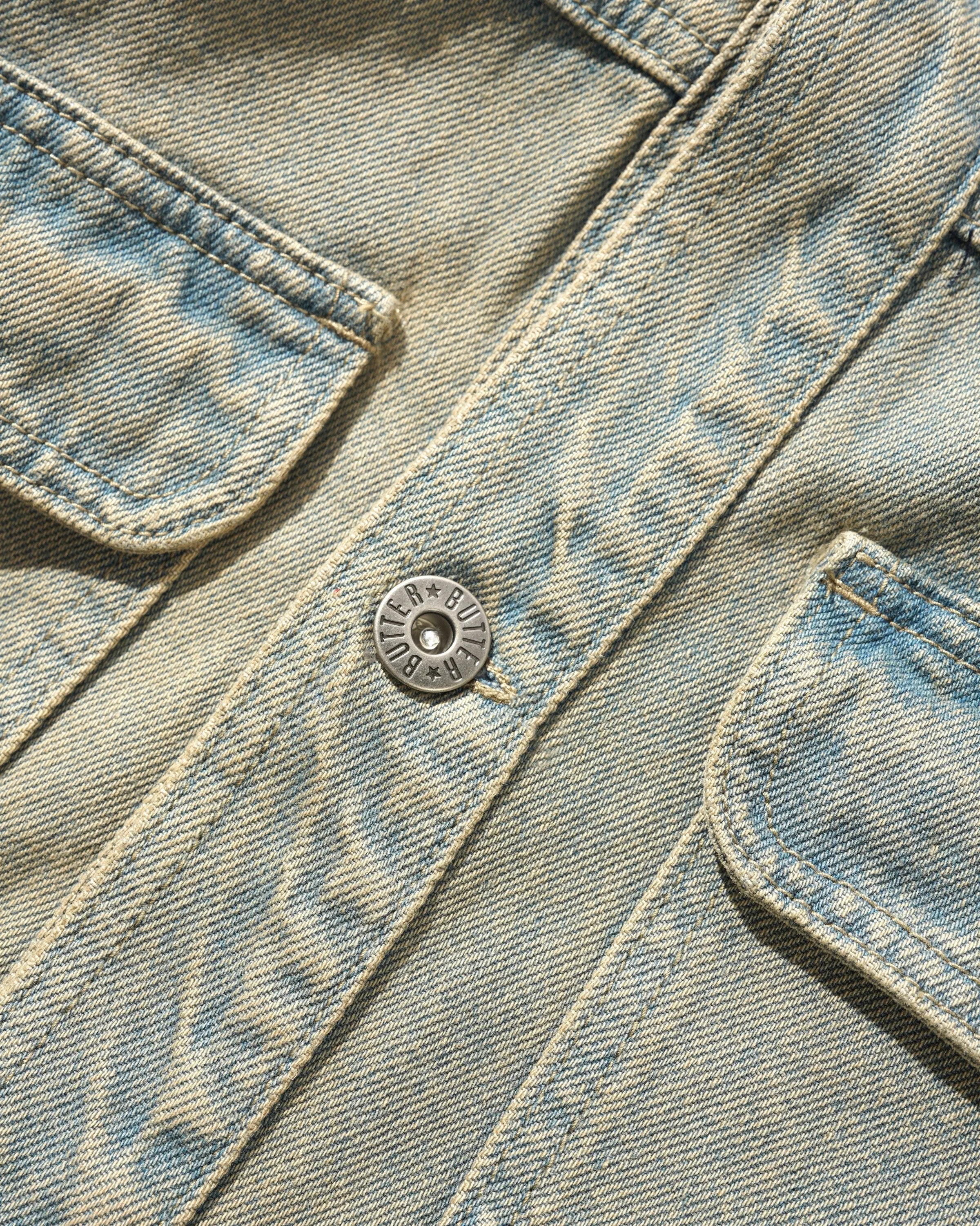 Garage Denim Jacket, Sunfade Blue sold by Butter product image thumbnail 4