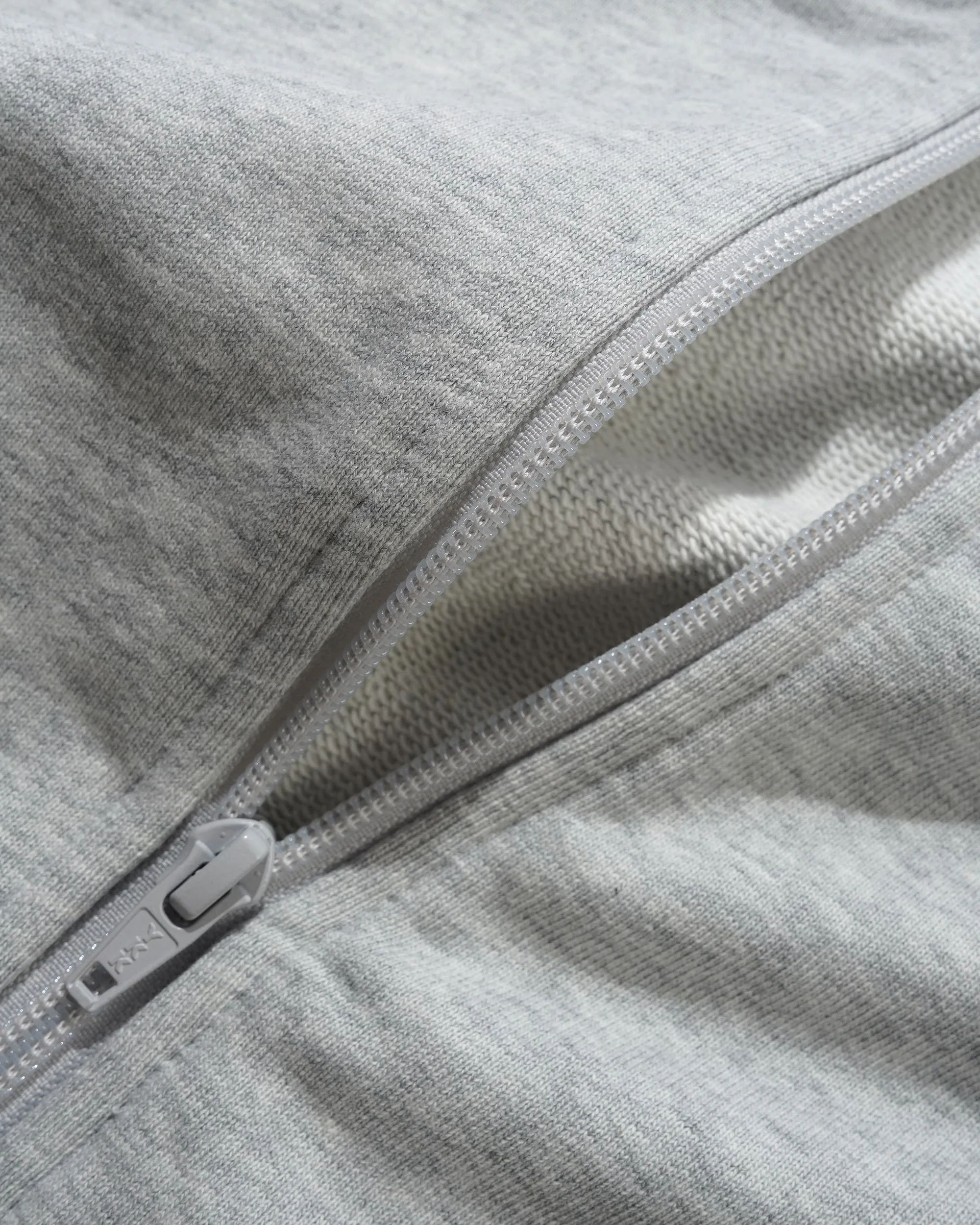 Tunnel Fleece Track Jacket, Ash / Navy sold by Butter product image thumbnail 5