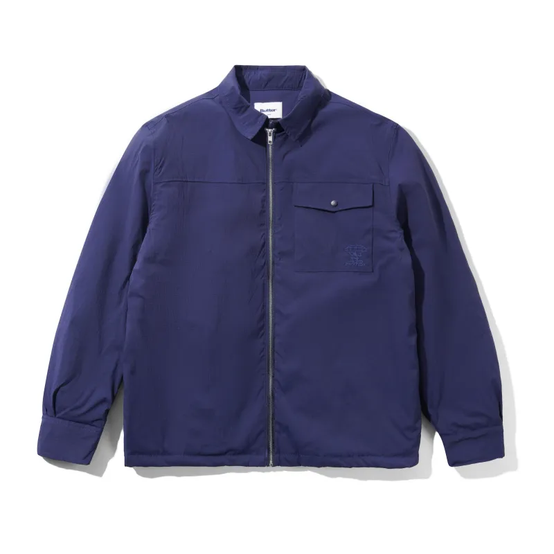 Terrain Insulated Shirt, Navy sold by Butter