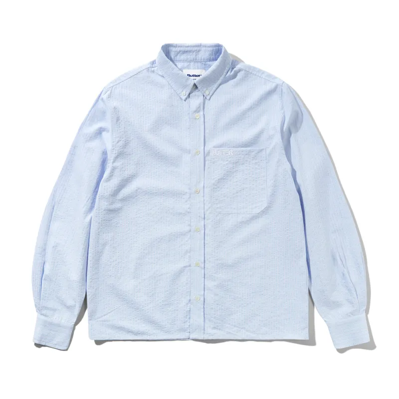 Avenue Shirt, Light Blue made by Butter