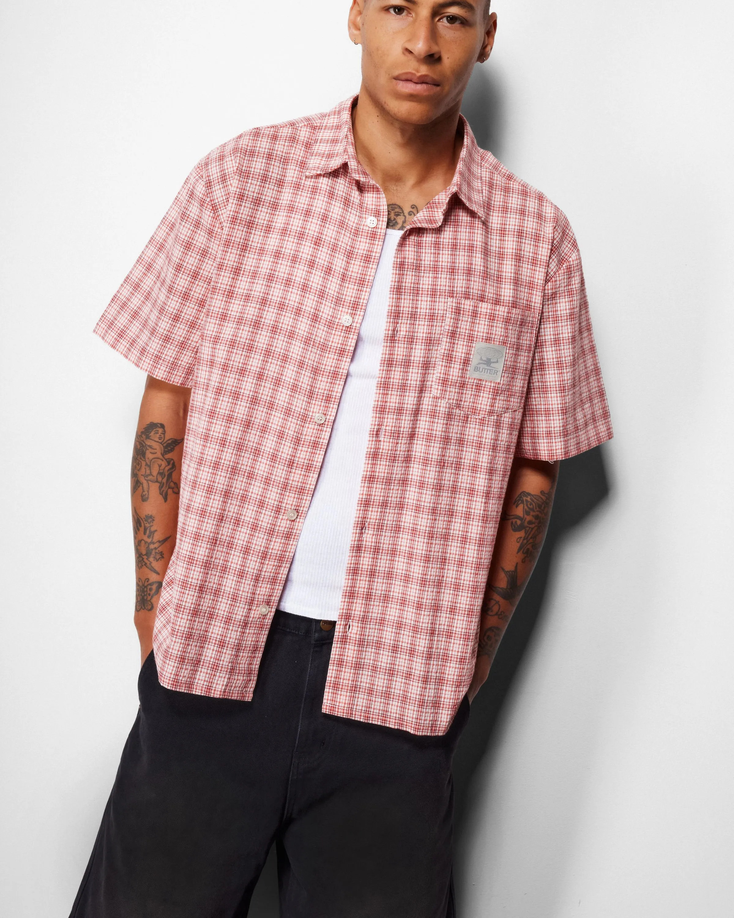 Equipment S/S Shirt, Rhubarb sold by Butter product image thumbnail 5