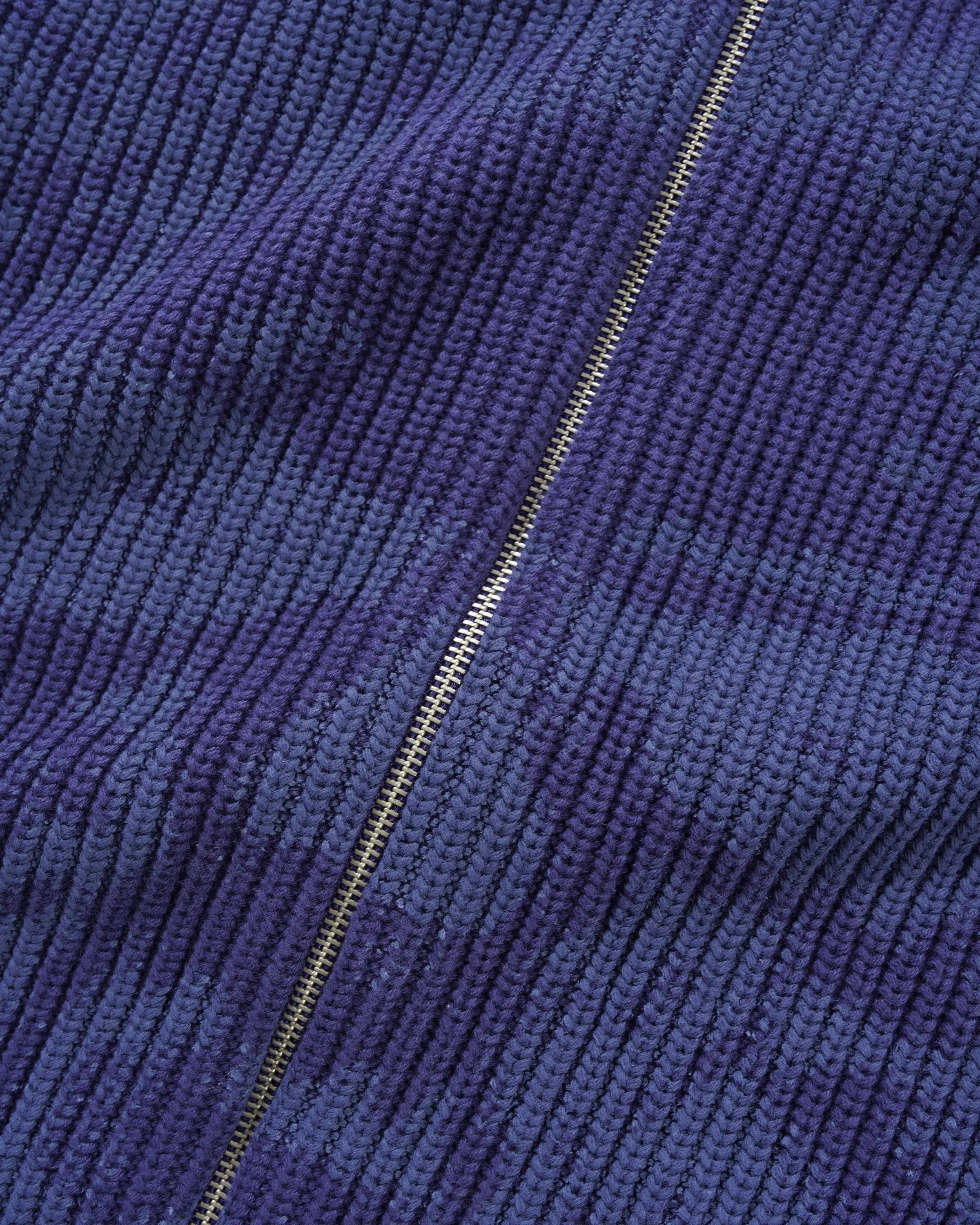 Shout Zip-Thru Knit Sweater, Dark Blue sold by Butter product image thumbnail 2