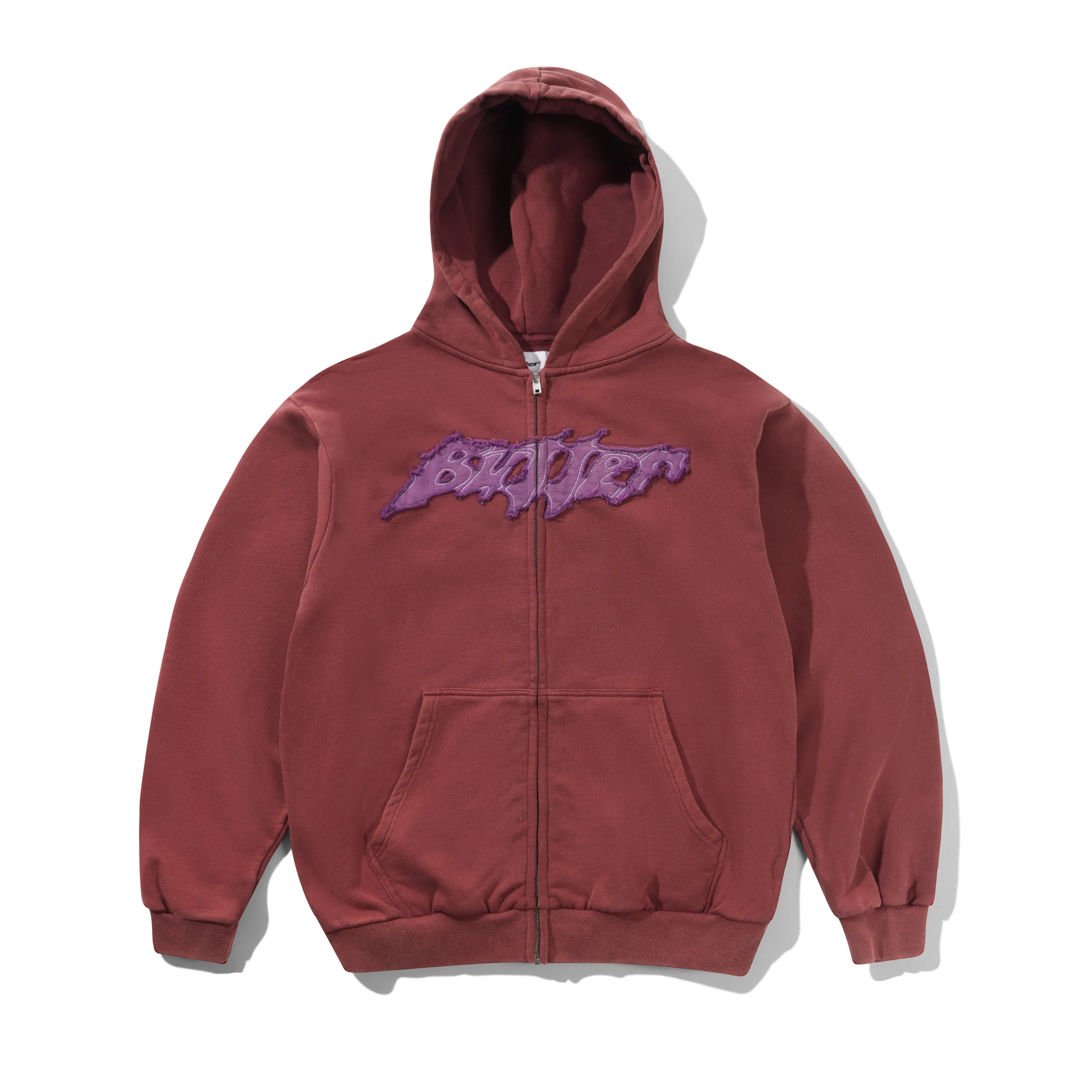 Amplify Zip-Thru Hood, Washed Russet sold by Butter