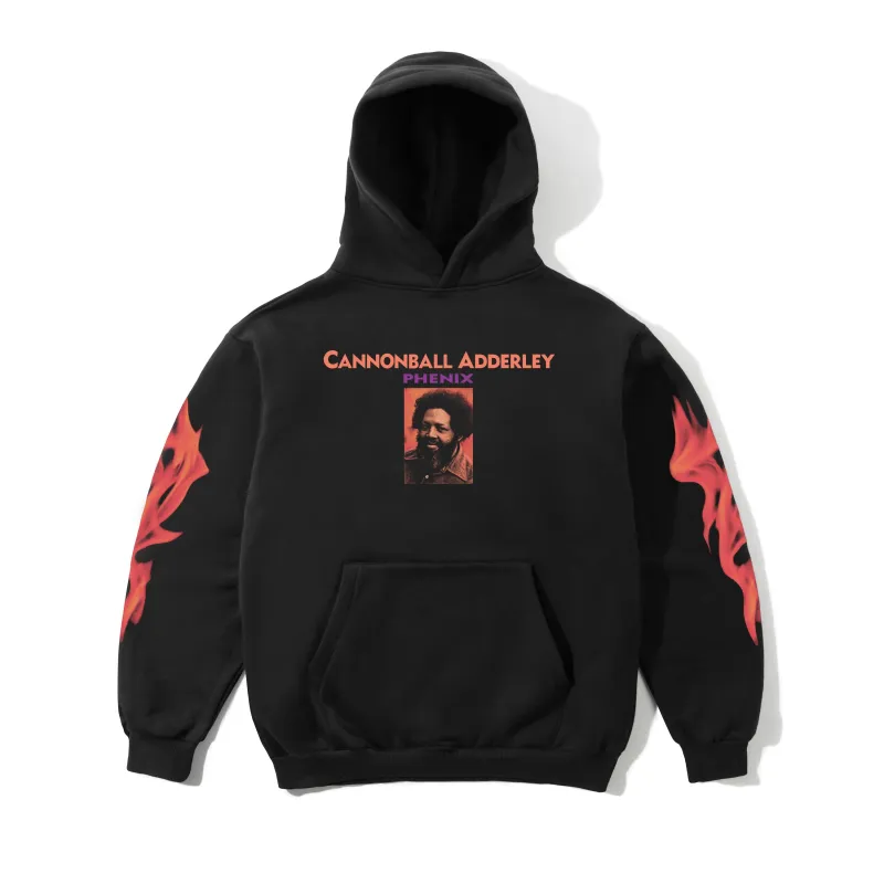 Cannonball Adderley Pullover Hood, Black made by Butter