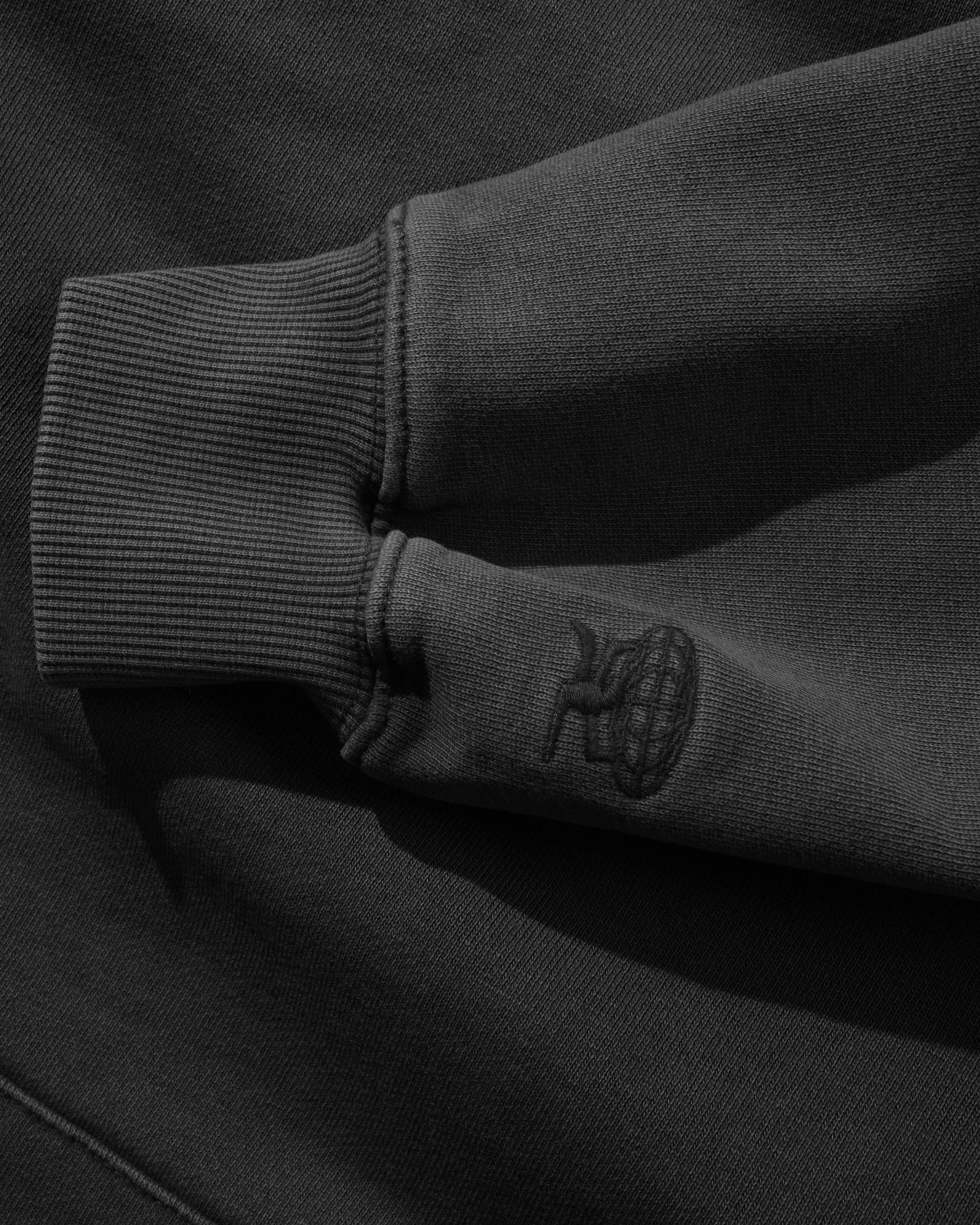 Basic Pullover Hood, Washed Black sold by Butter product image thumbnail 3