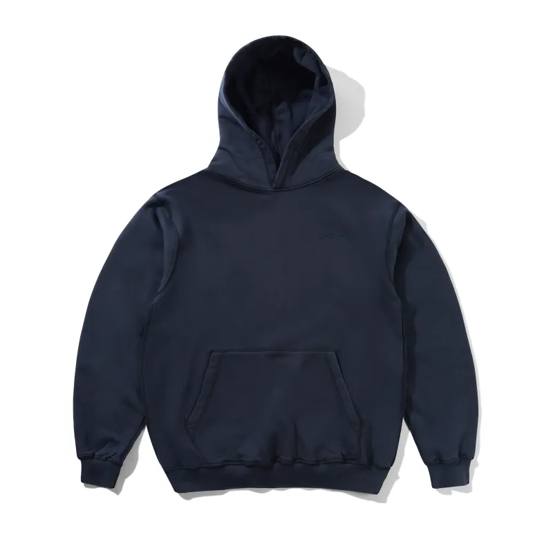 Inside Out Pullover Hood, Washed Navy made by Butter