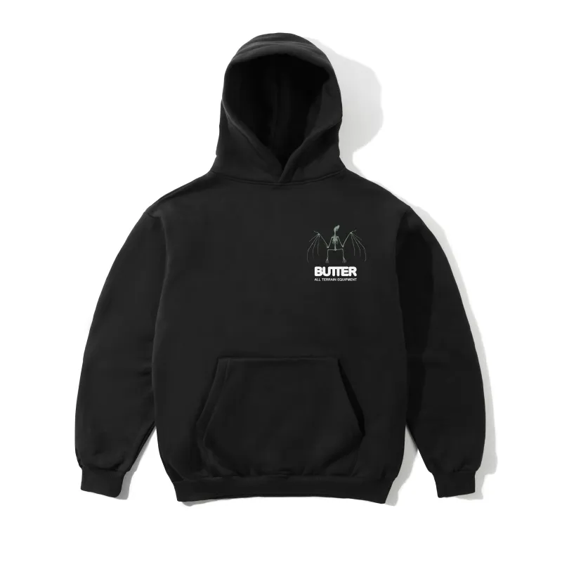 Nocturnal Pullover Hood, Black made by Butter