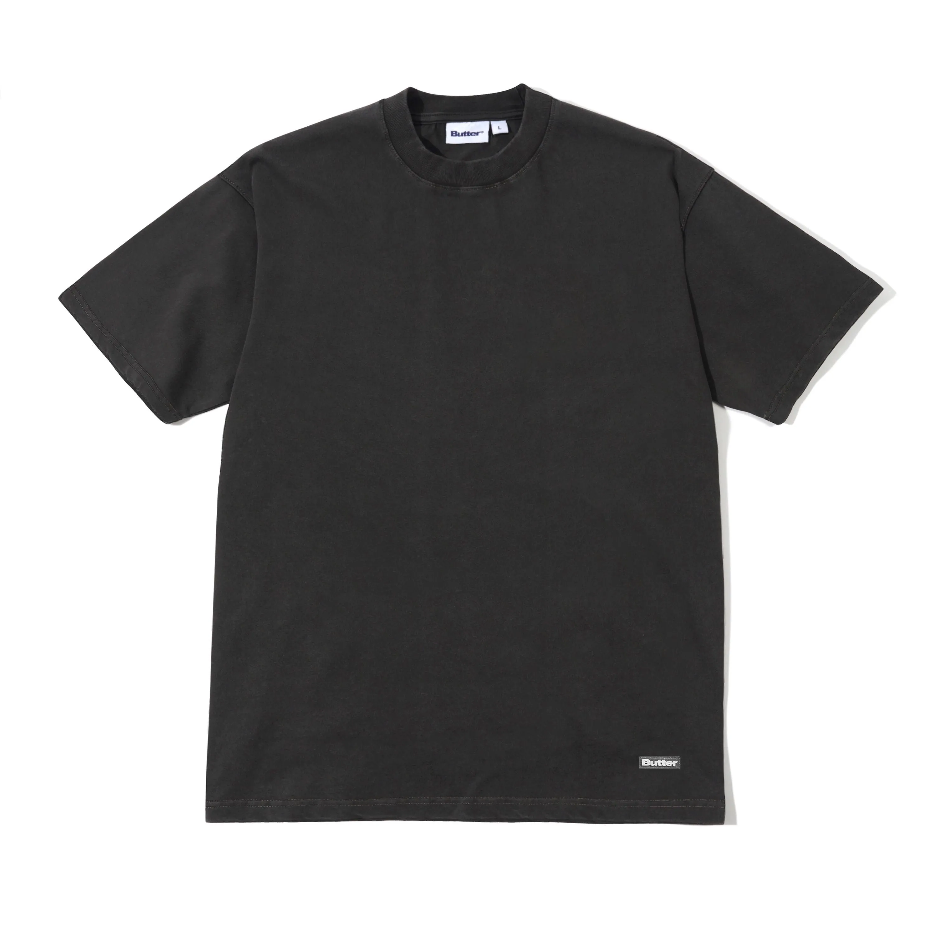 Basic Tee, Washed Black sold by Butter