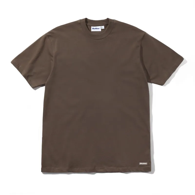 Basic Tee, Washed Brown made by Butter