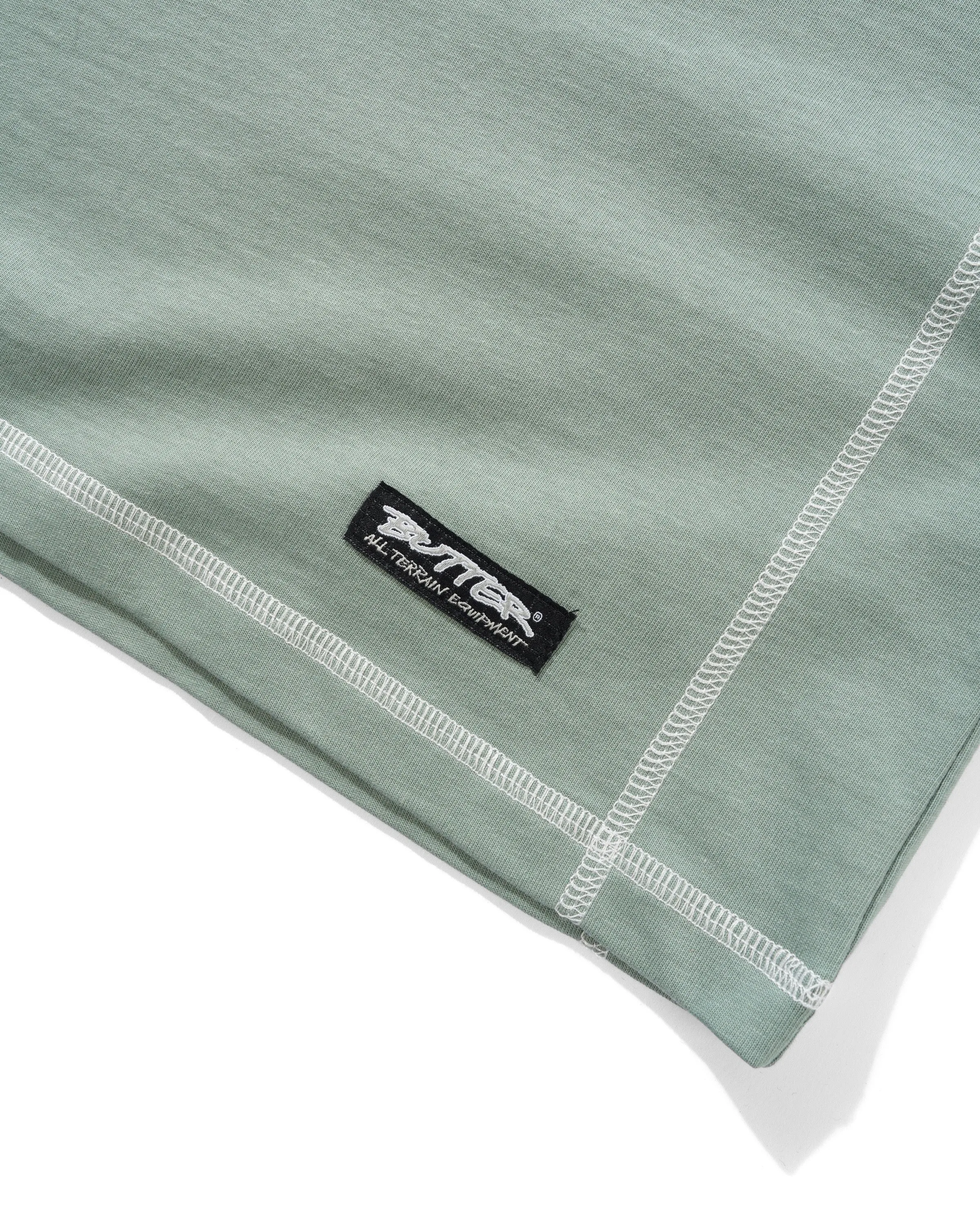 Cliff Contrast Tee, Dull Mint sold by Butter product image thumbnail 2