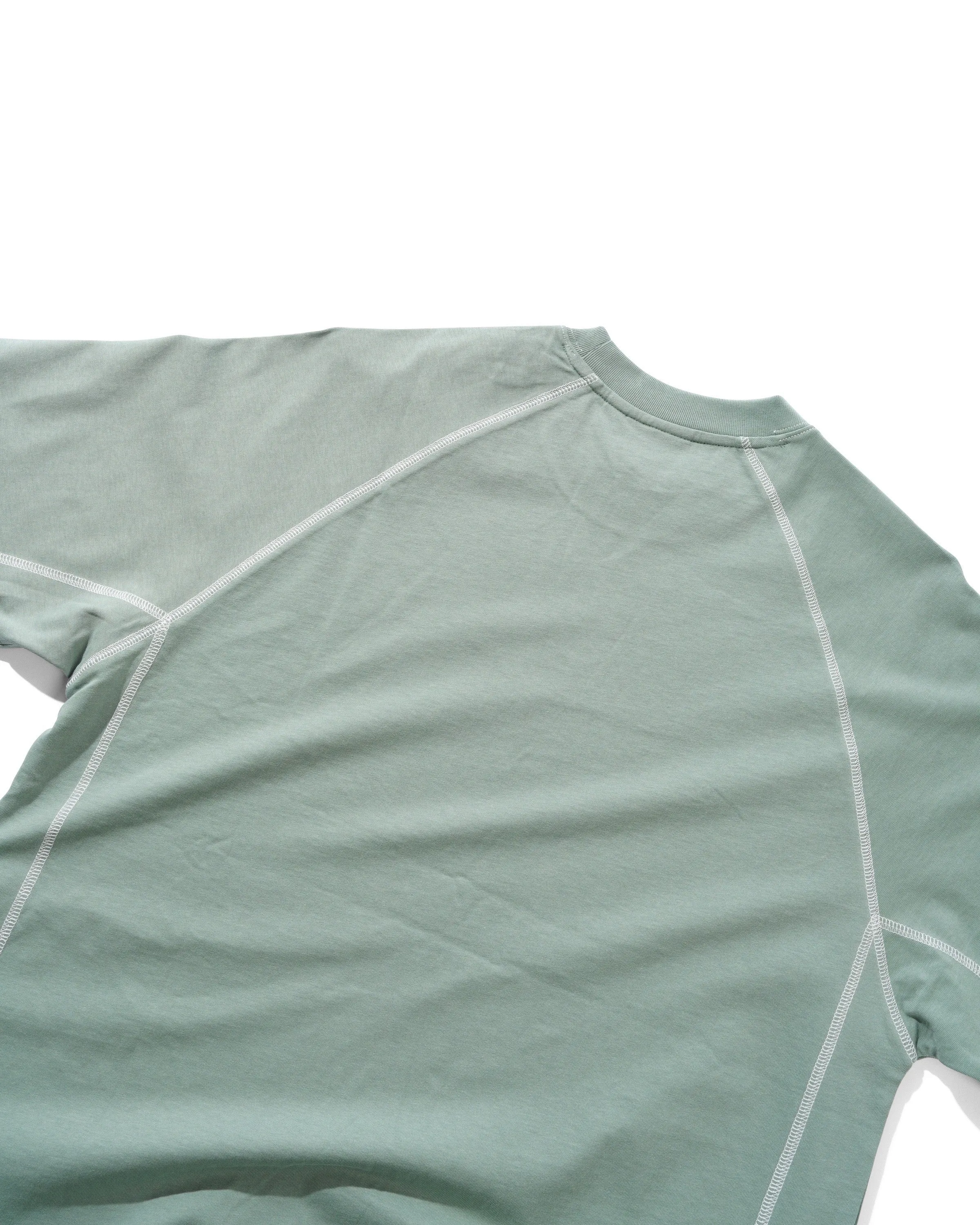 Cliff Contrast Tee, Dull Mint sold by Butter product image thumbnail 3
