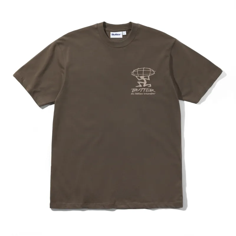Terrain Tee, Brown sold by Butter