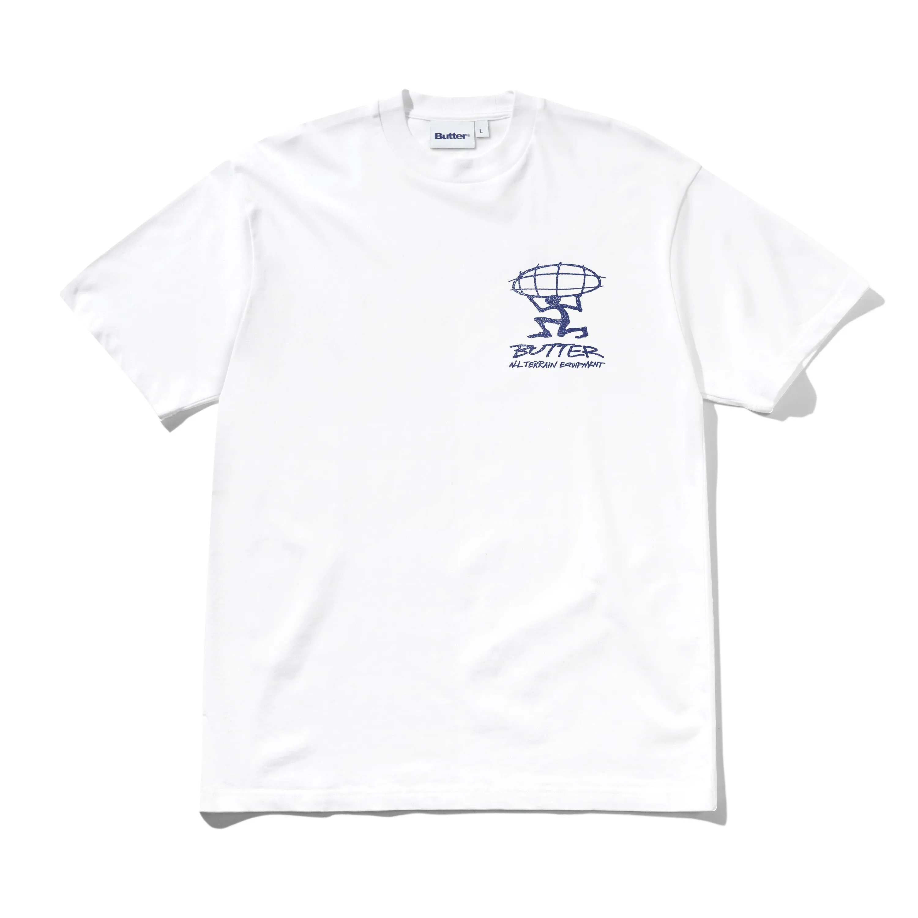 Terrain Tee, White sold by Butter