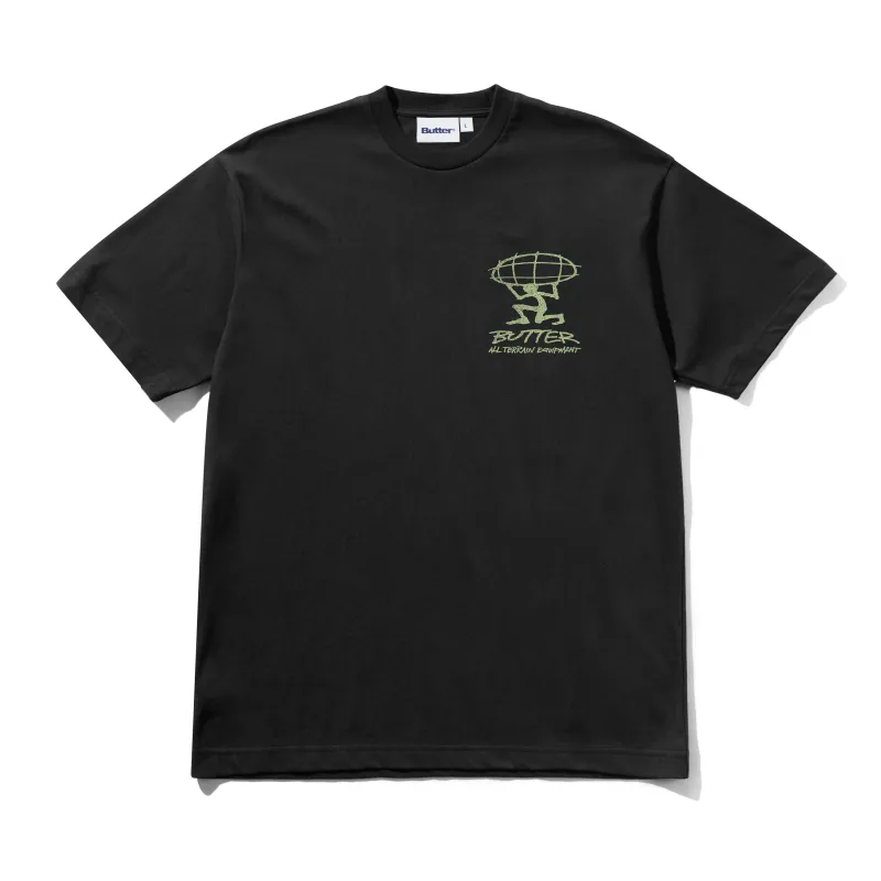 Terrain Tee, Black made by Butter