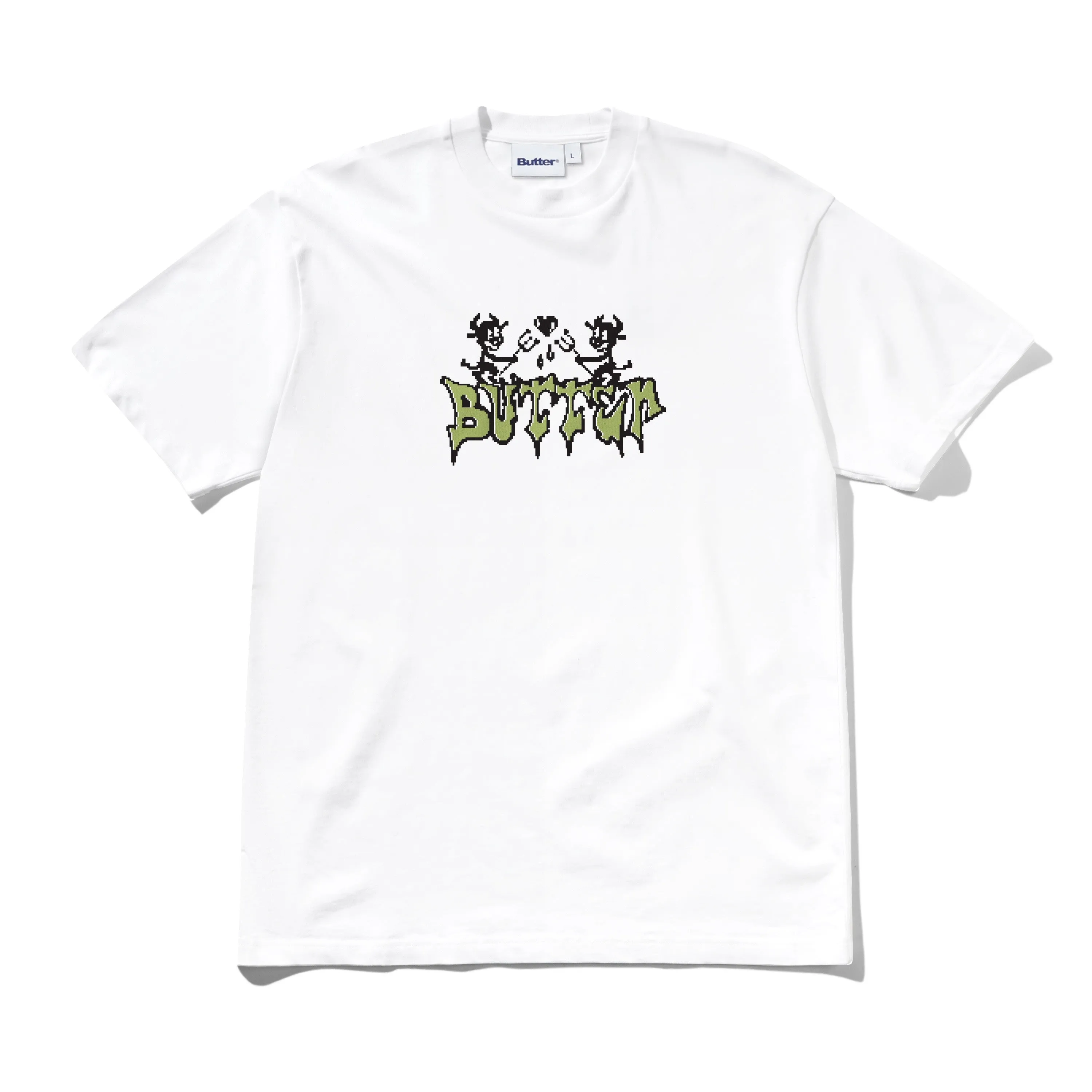 Diablo Tee, White sold by Butter