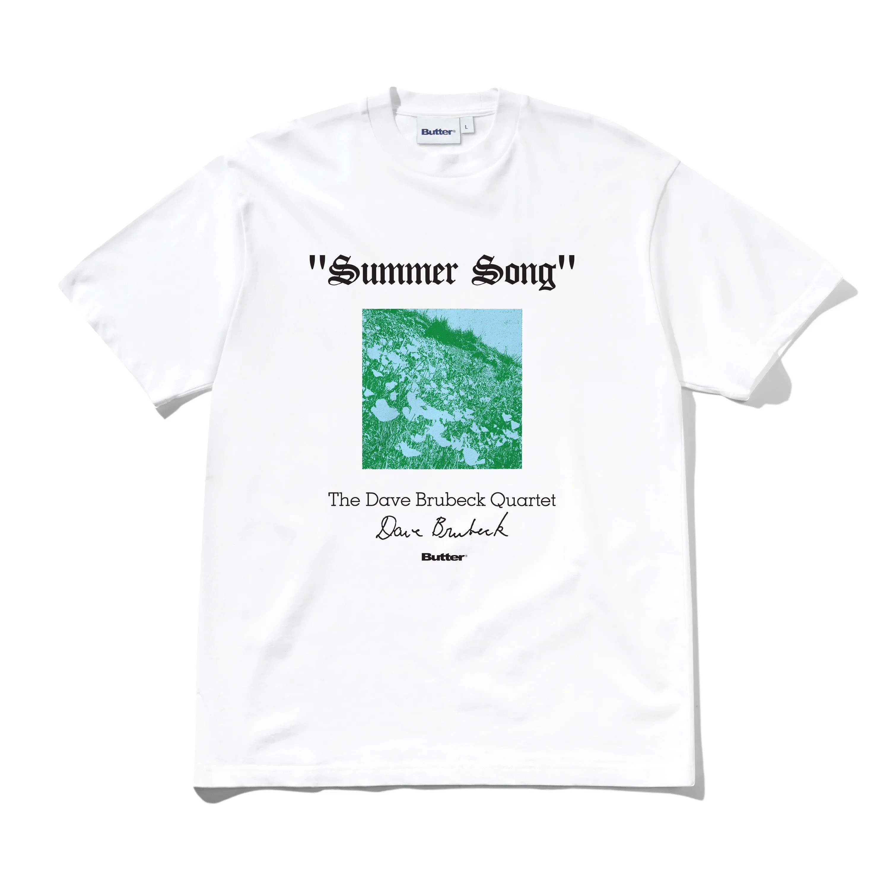 Summer Song Tee, White sold by Butter
