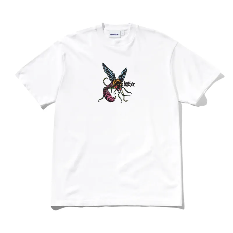 Wasp Tee, White made by Butter