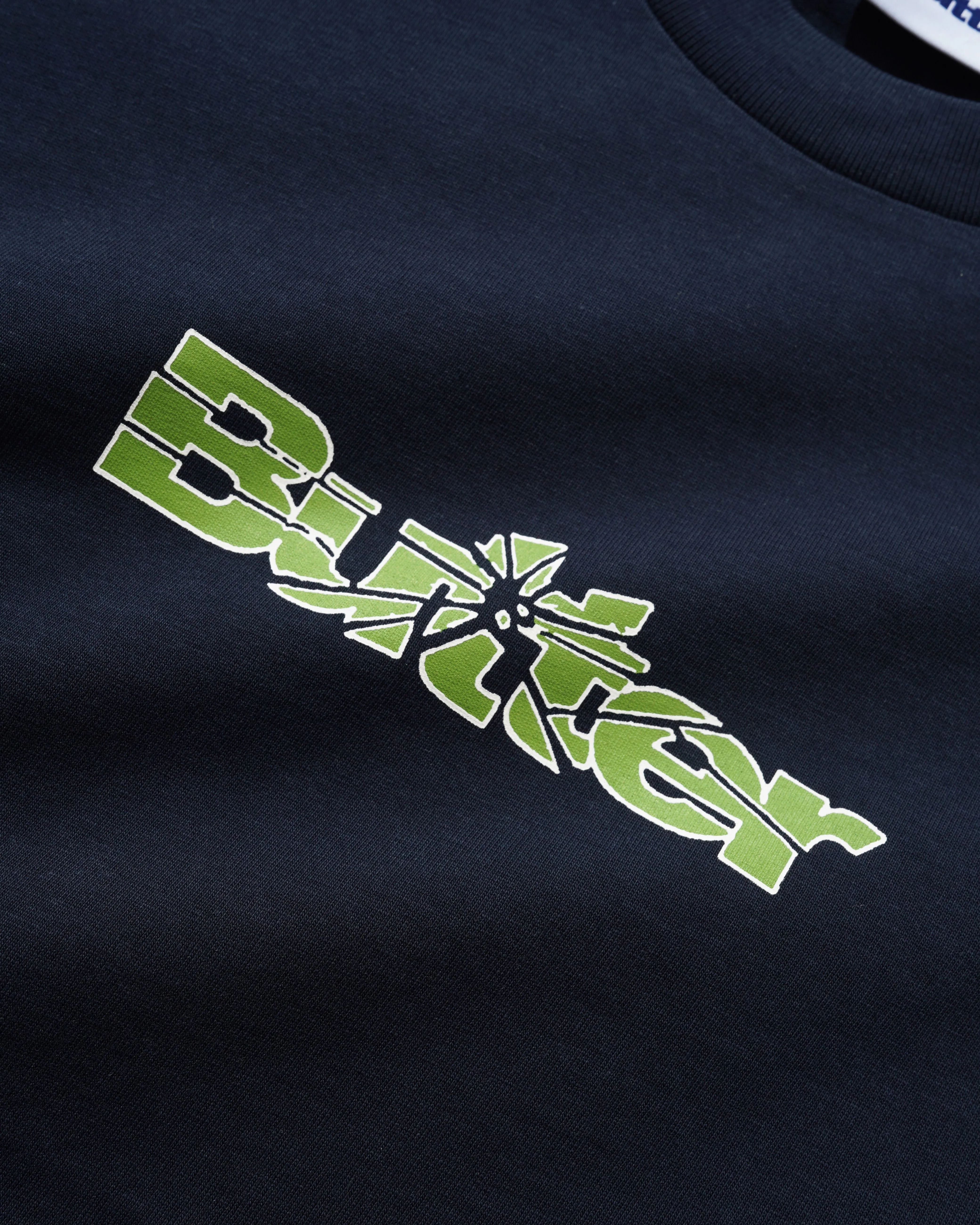 Smashed Logo Tee, Navy sold by Butter product image thumbnail 2