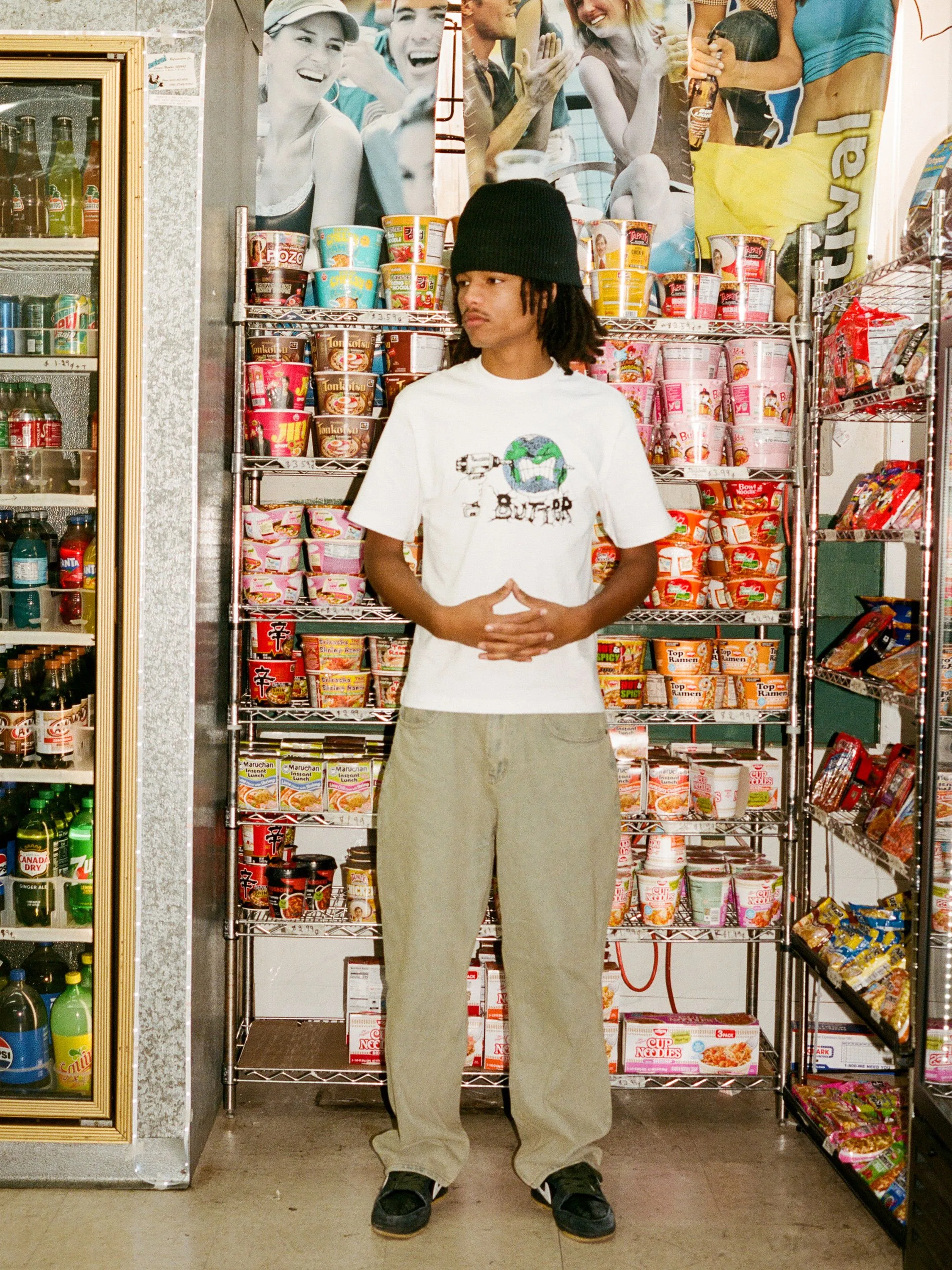 Drill Tee, Grey Blue sold by Butter product image thumbnail 3