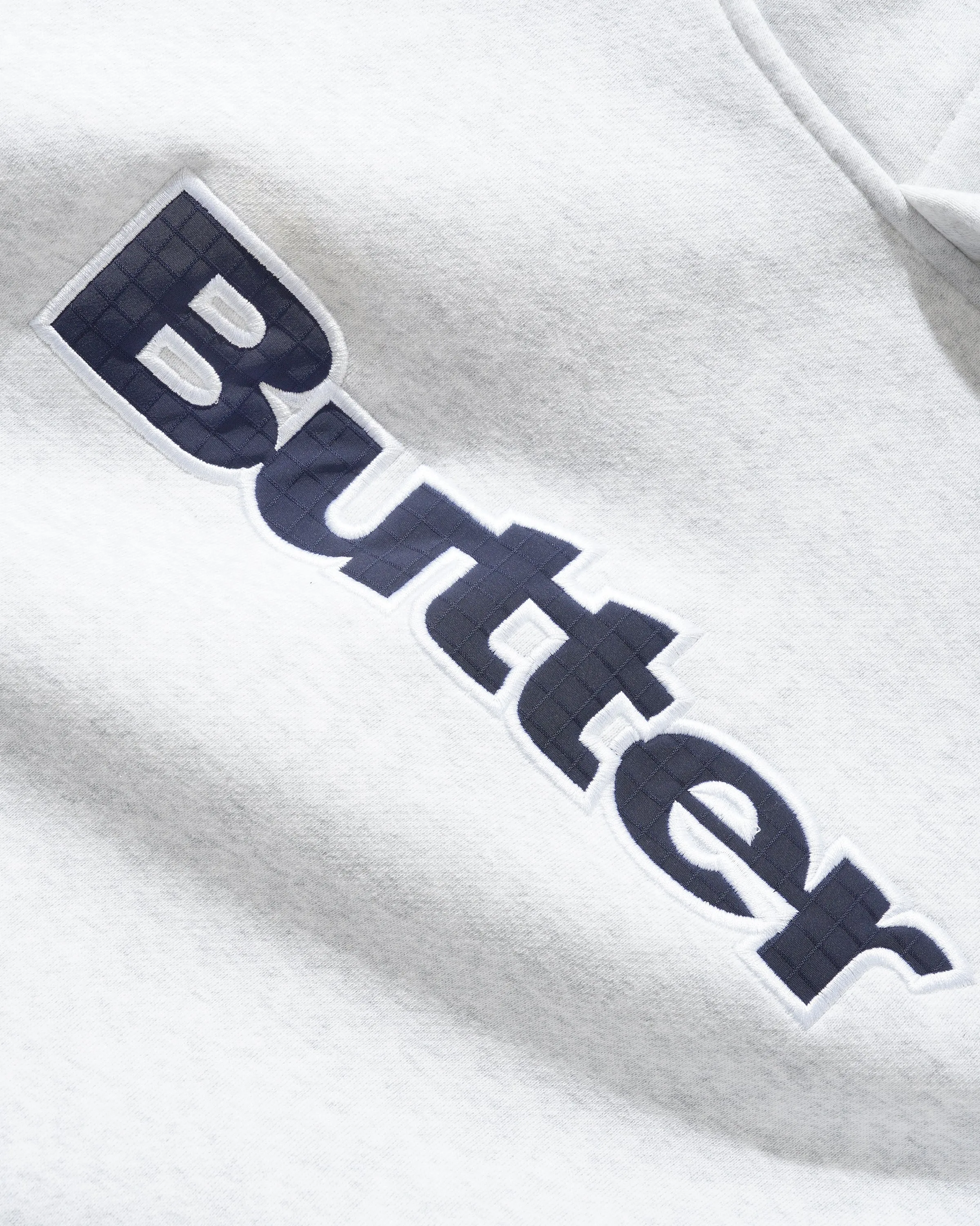 Ripstop Logo Applique Pullover Hood, Ash sold by Butter product image thumbnail 2