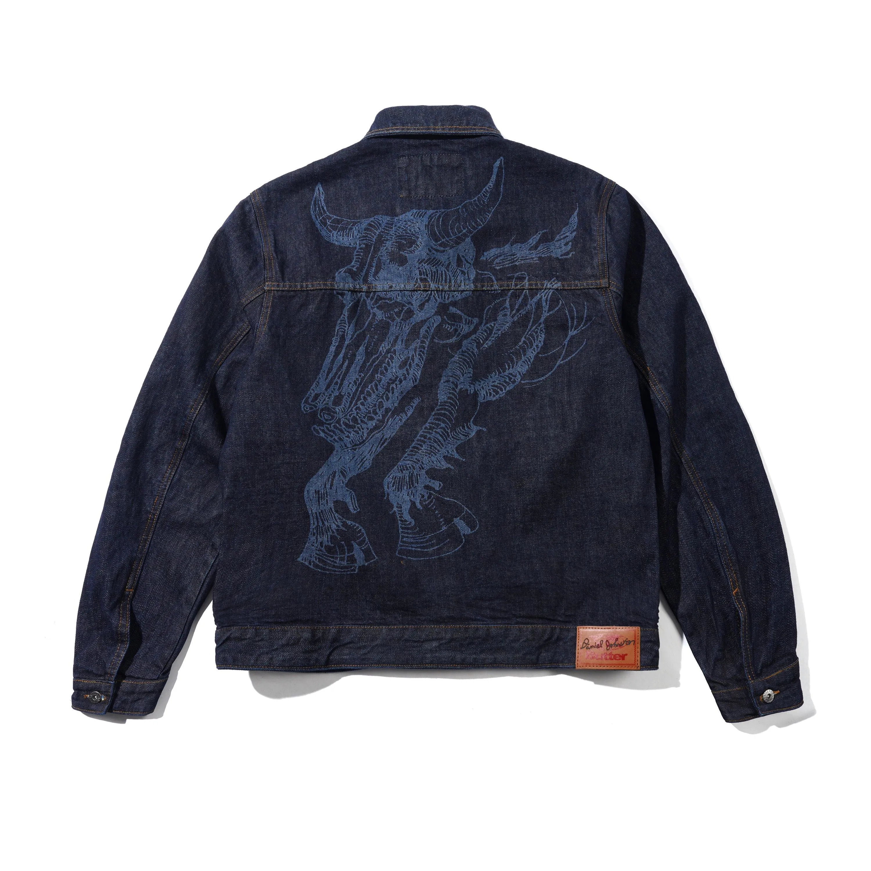 Bull Selvedge Denim Jacket, Raw Indigo sold by Butter product image thumbnail 4