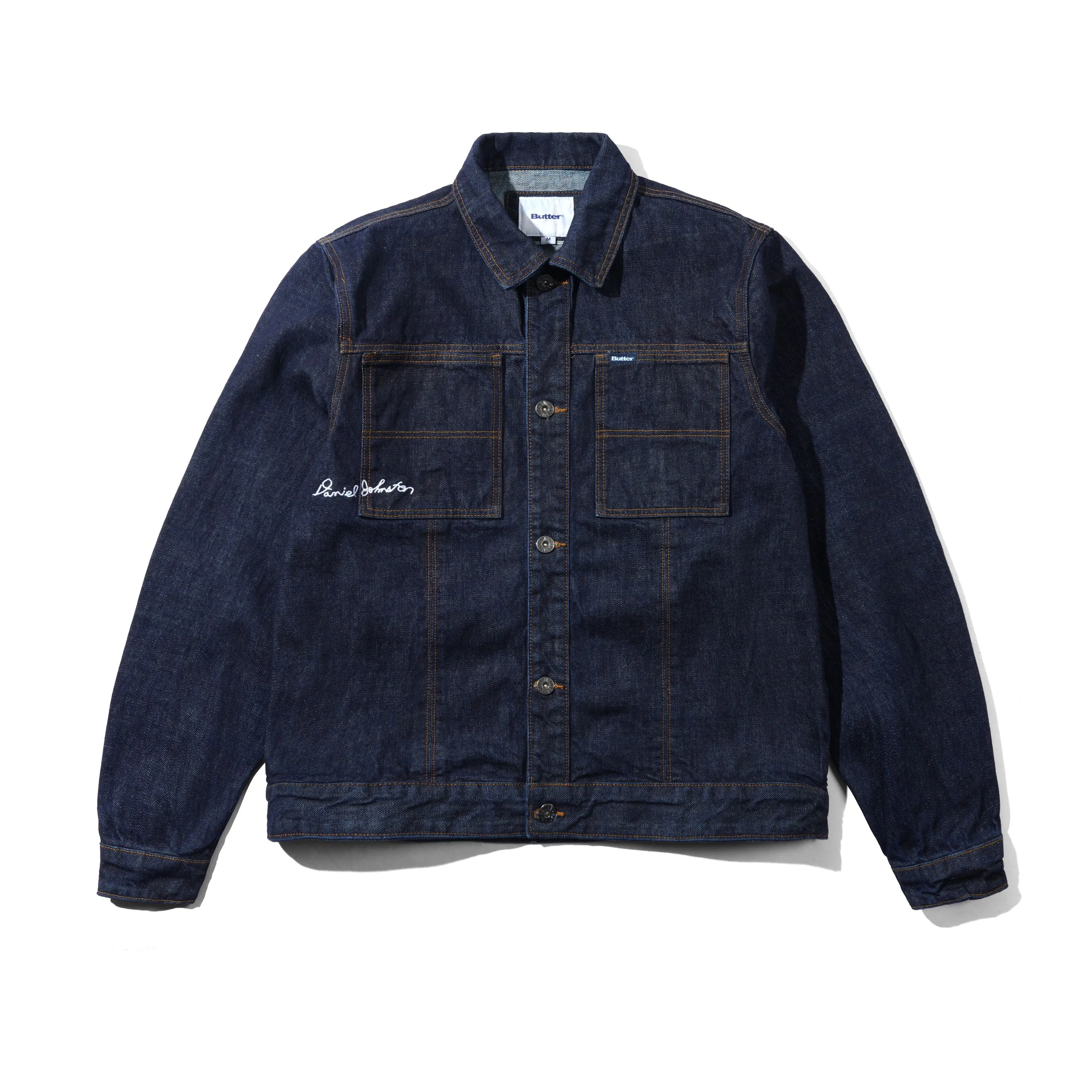 Bull Selvedge Denim Jacket, Raw Indigo sold by Butter