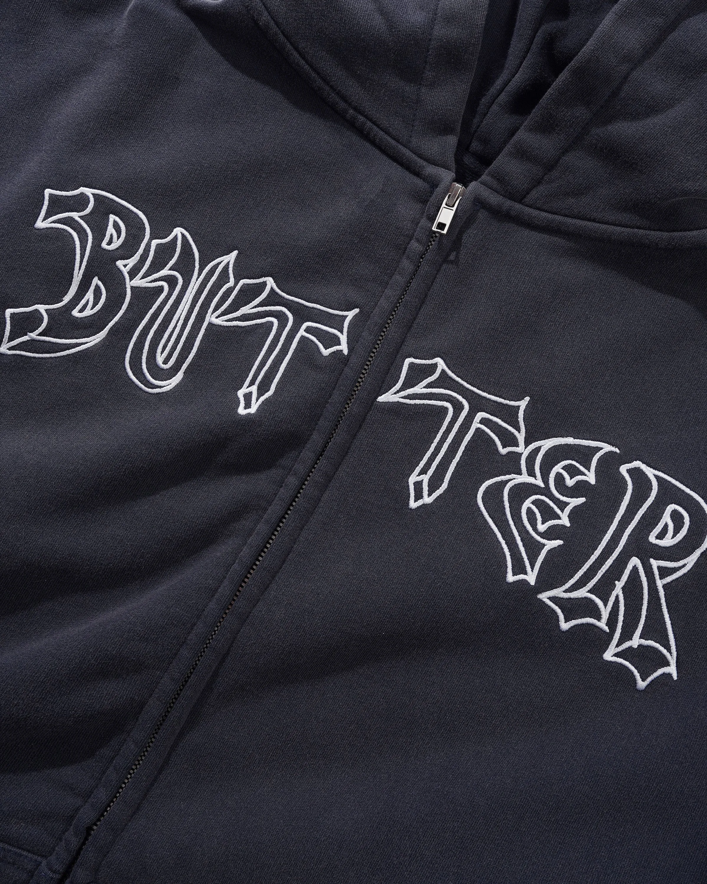 Thirteen Zip-Thru Hood, Washed Navy sold by Butter product image thumbnail 4
