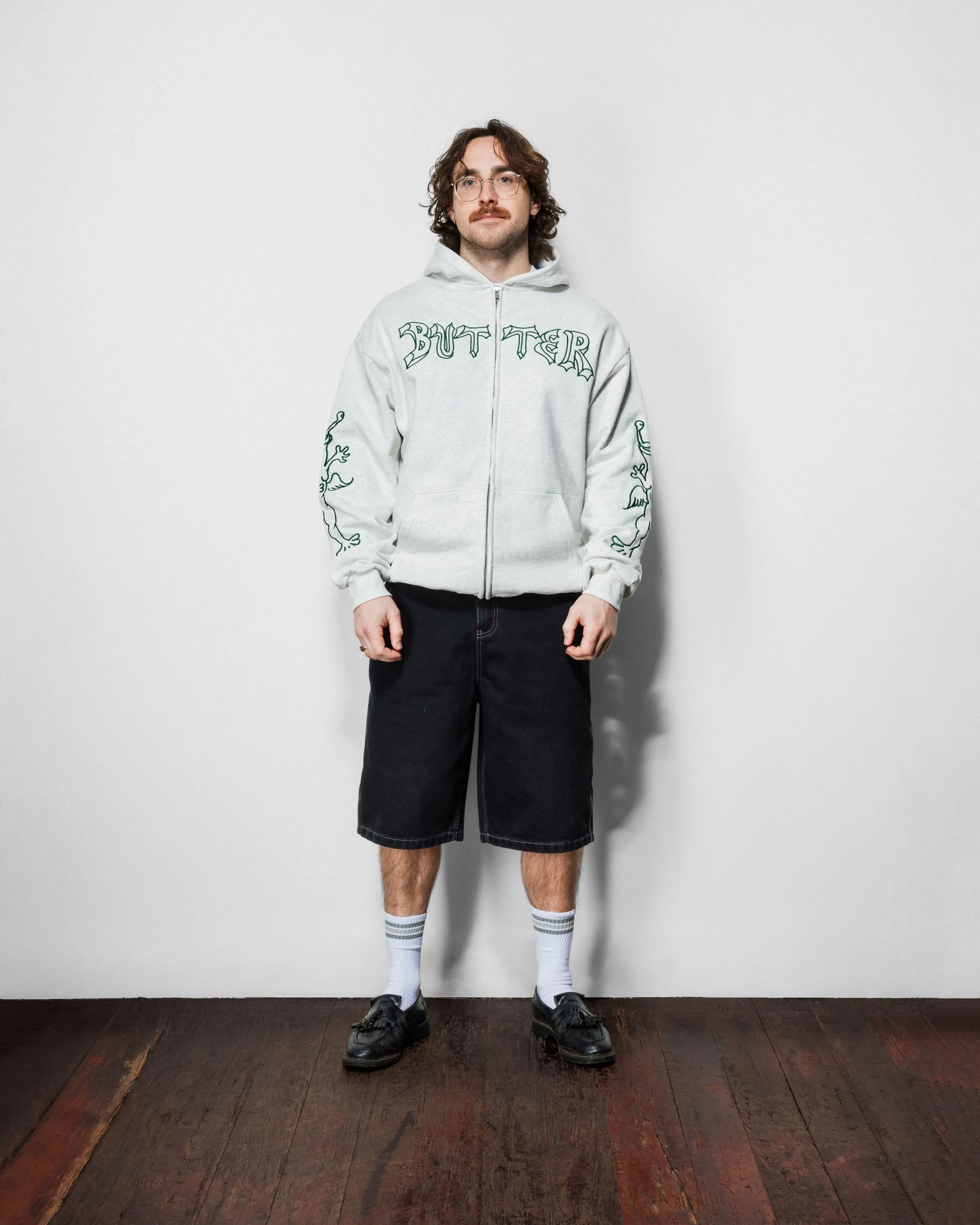 Thirteen Zip-Thru Hood, Ash sold by Butter product image thumbnail 2