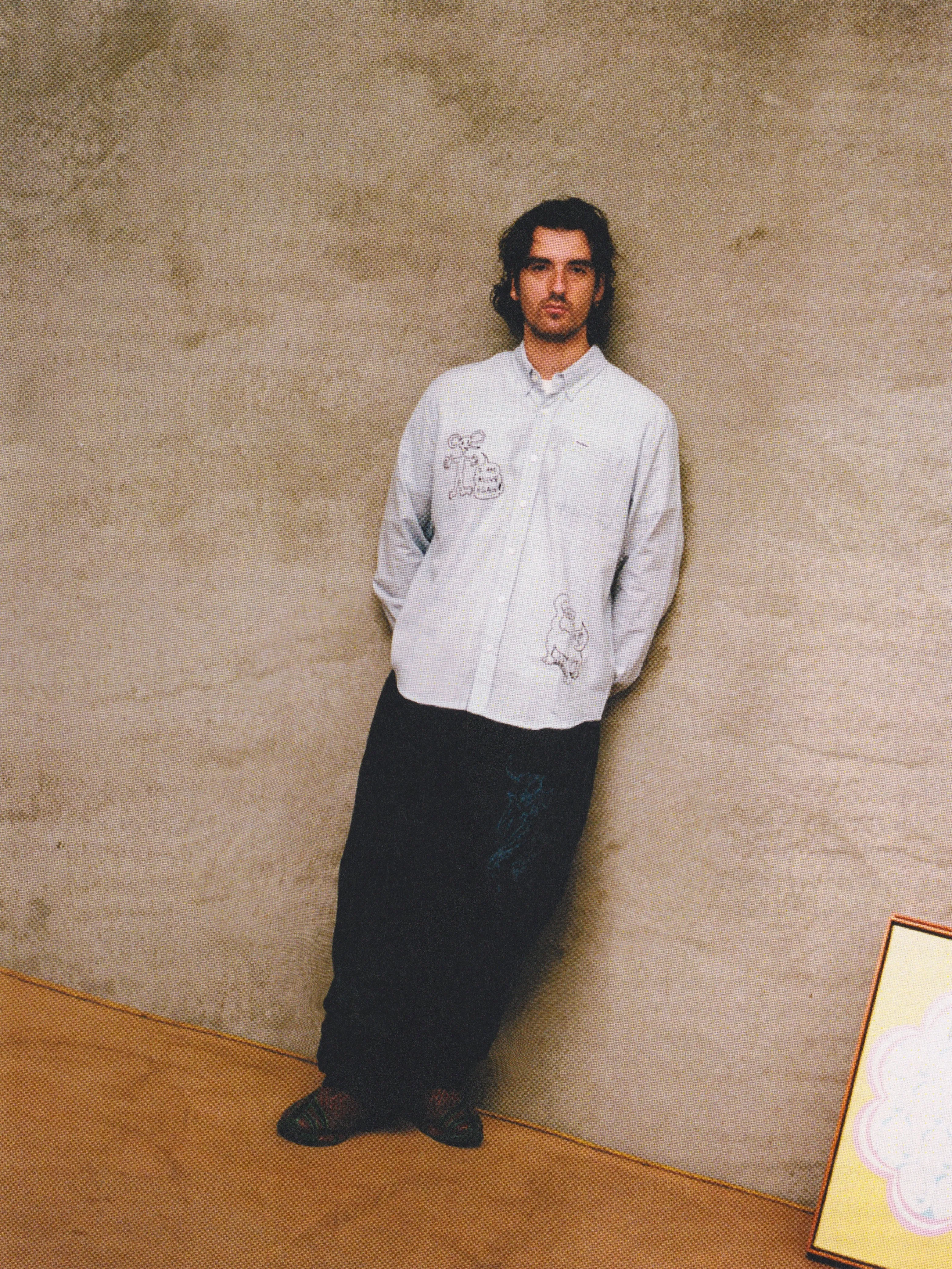 Alive Again Shirt, Light Blue sold by Butter product image thumbnail 3