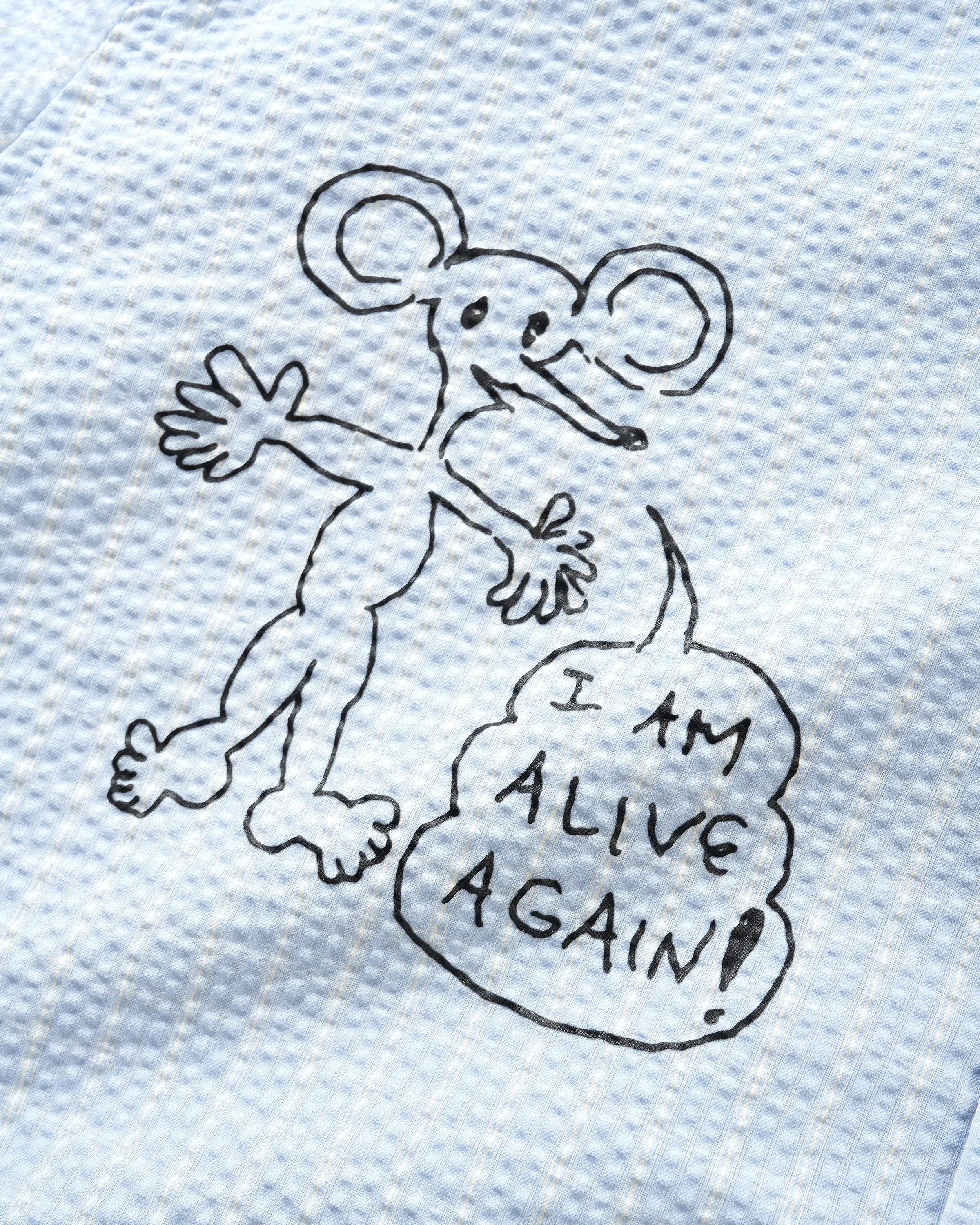 Alive Again Shirt, Light Blue sold by Butter product image thumbnail 5