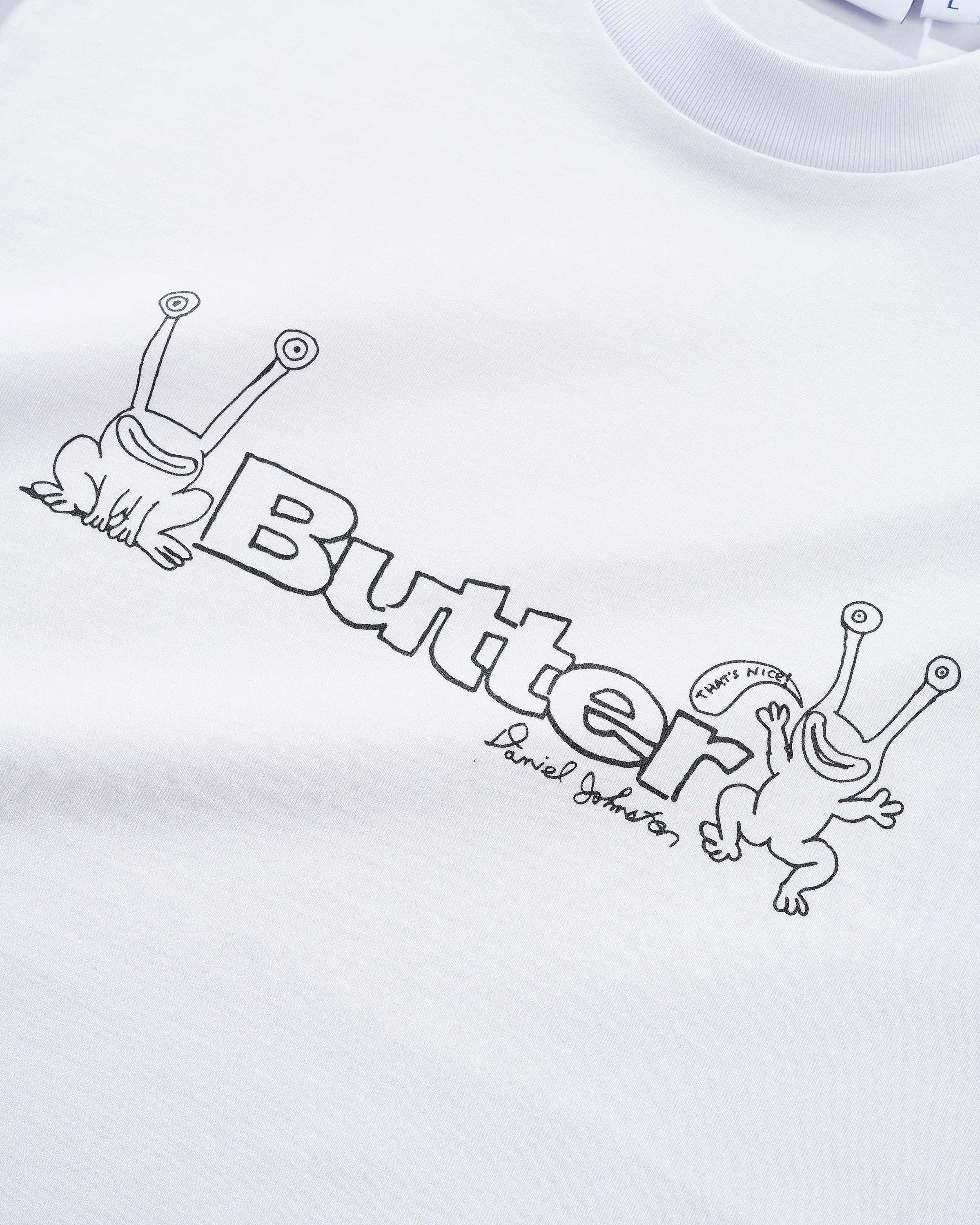 Frog Logo Tee, White sold by Butter product image thumbnail 2