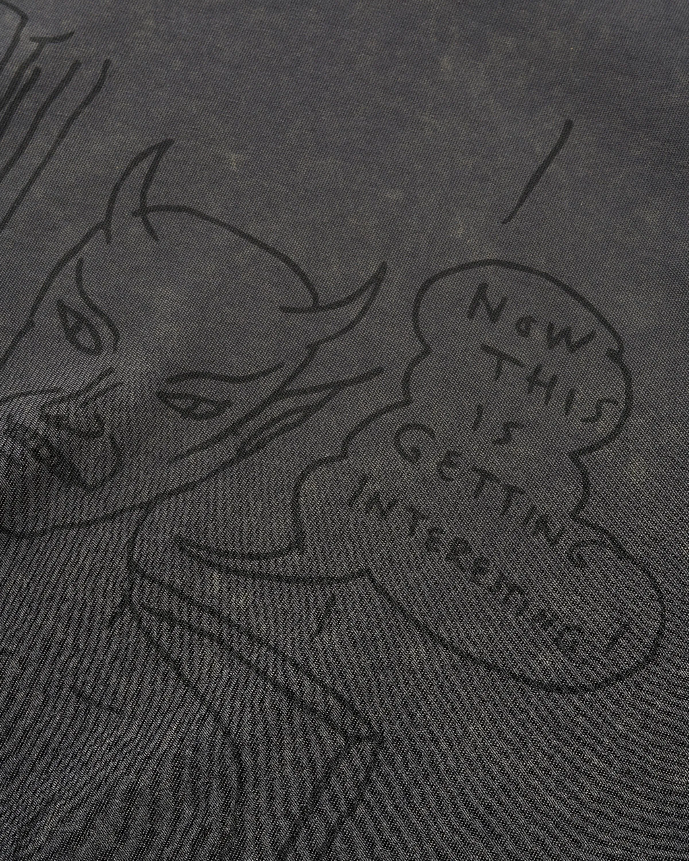Satan Tee, Black Acid Wash sold by Butter product image thumbnail 4