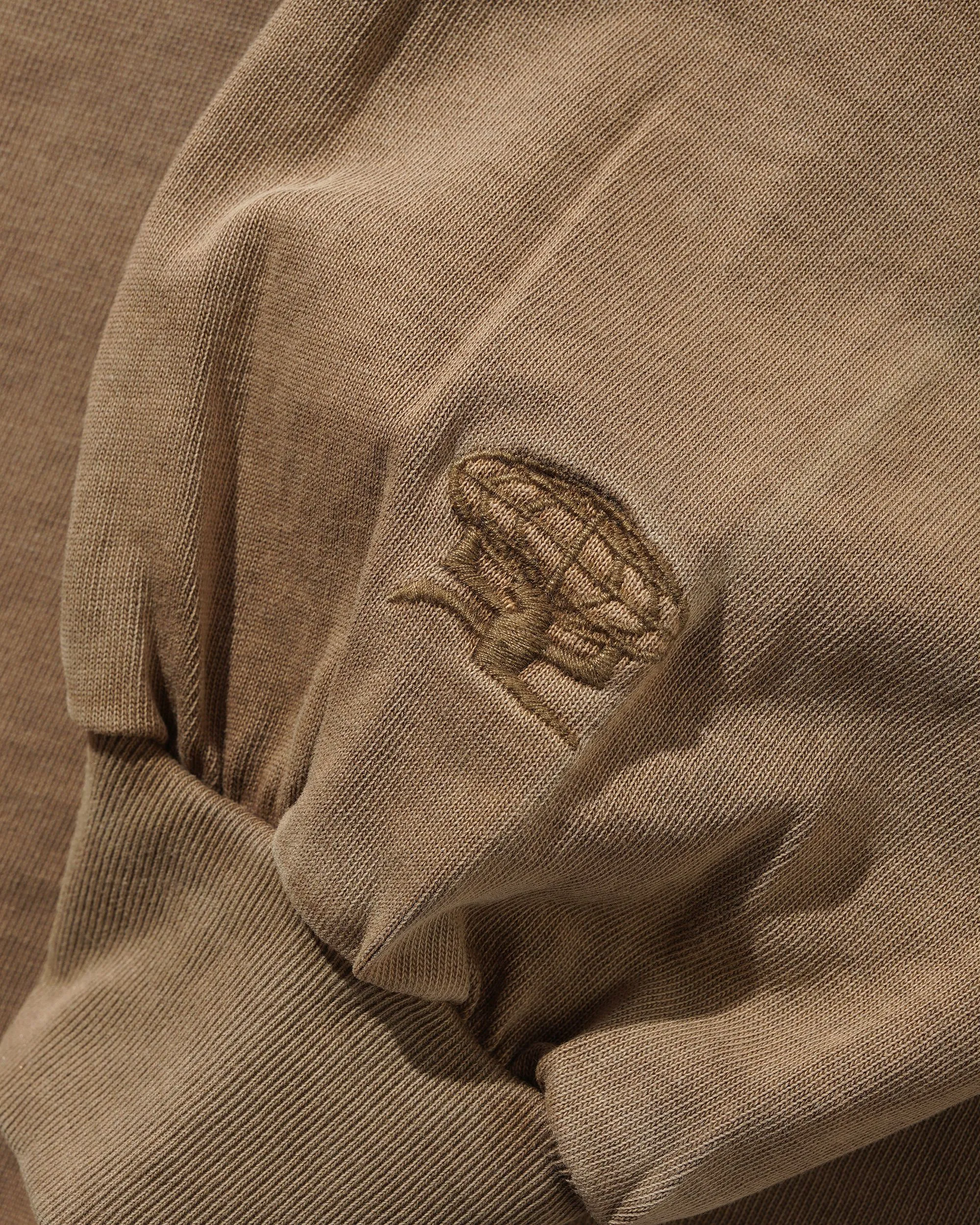 Basic L/S Tee, Washed Tan sold by Butter product image thumbnail 3