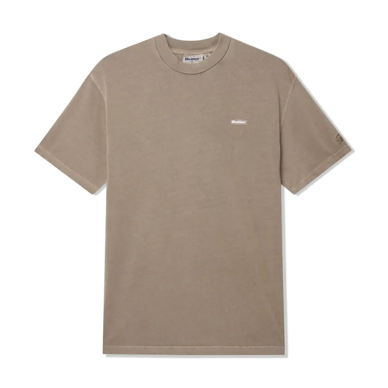 Basic Tee, Washed Tan made by Butter