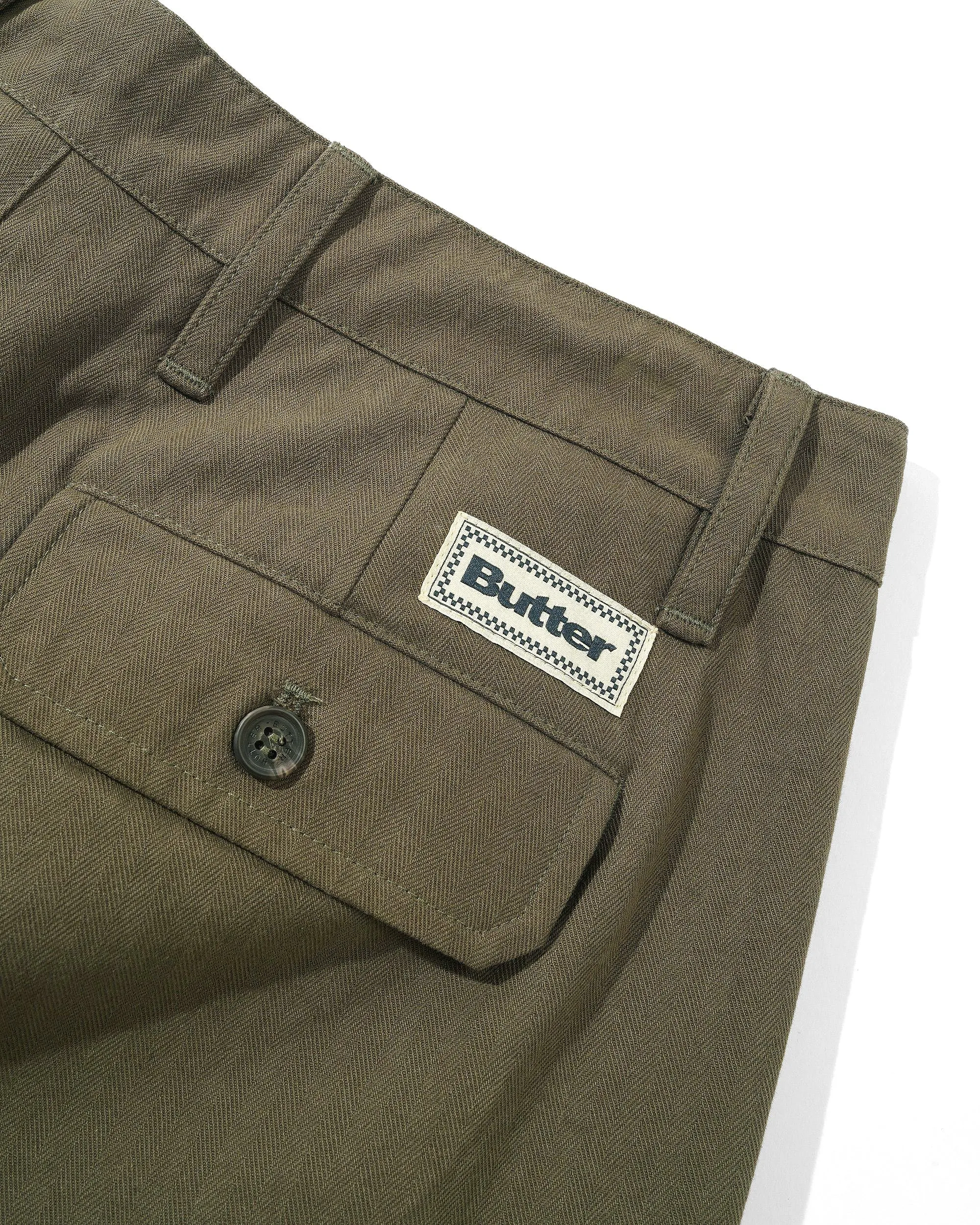 Pleated Trousers, Foliage sold by Butter product image thumbnail 3