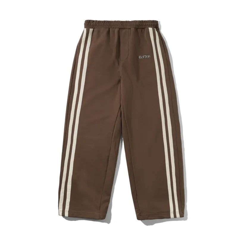 Tunnel Trackpants, Chocolate / Beige made by Butter