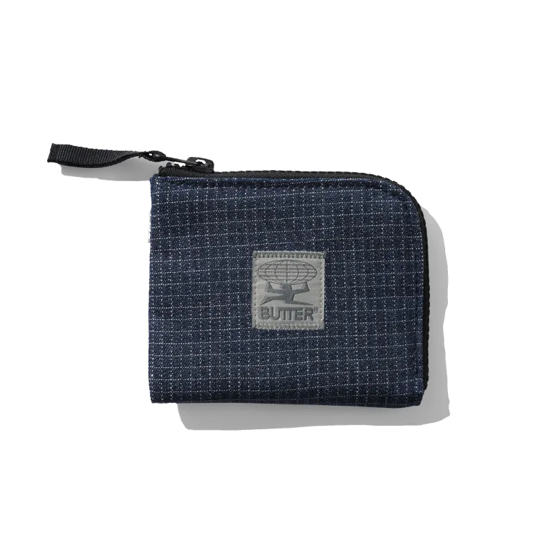 Zip Wallet, Denim made by Butter