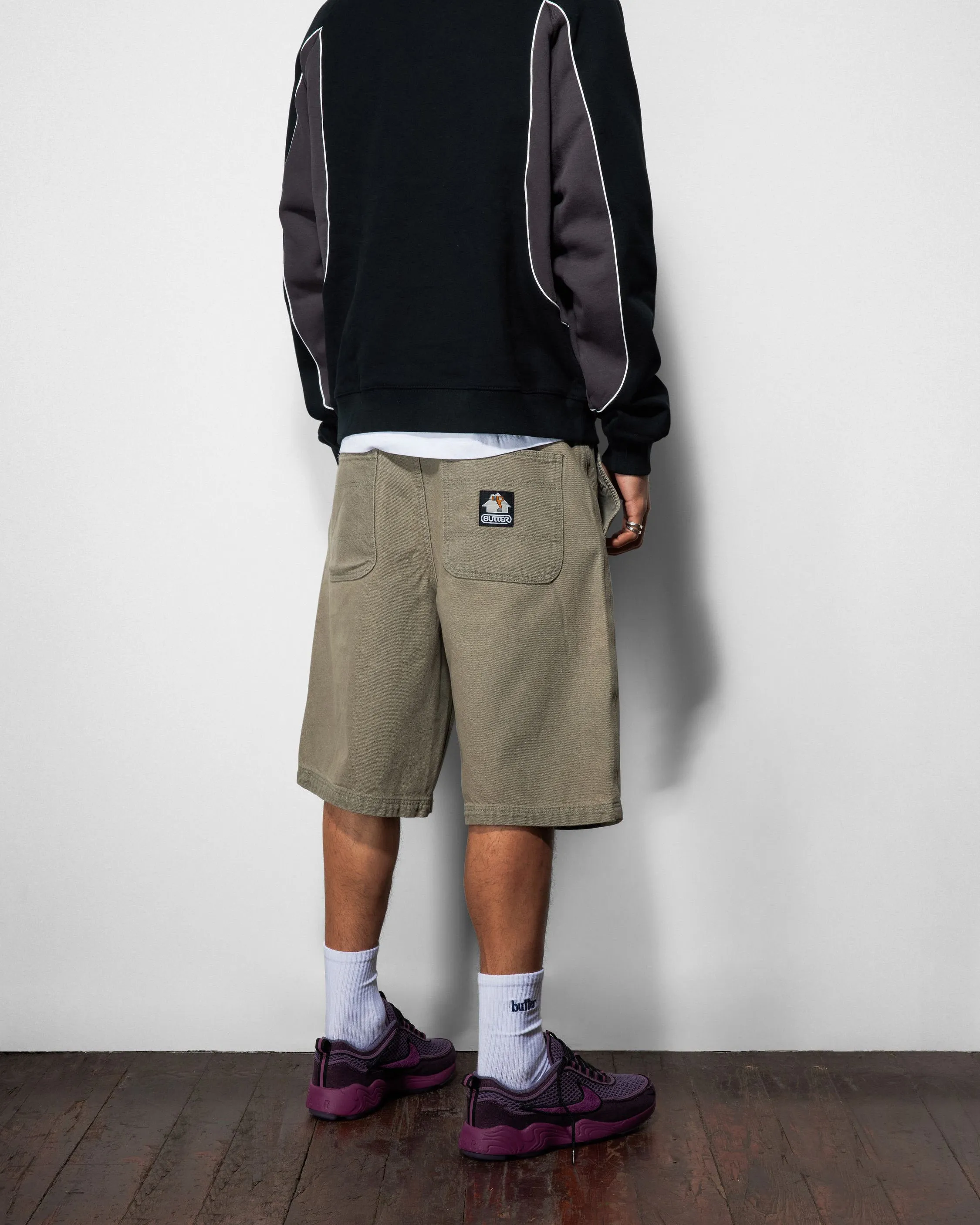 Work Shorts, Grey Wash sold by Butter product image thumbnail 3