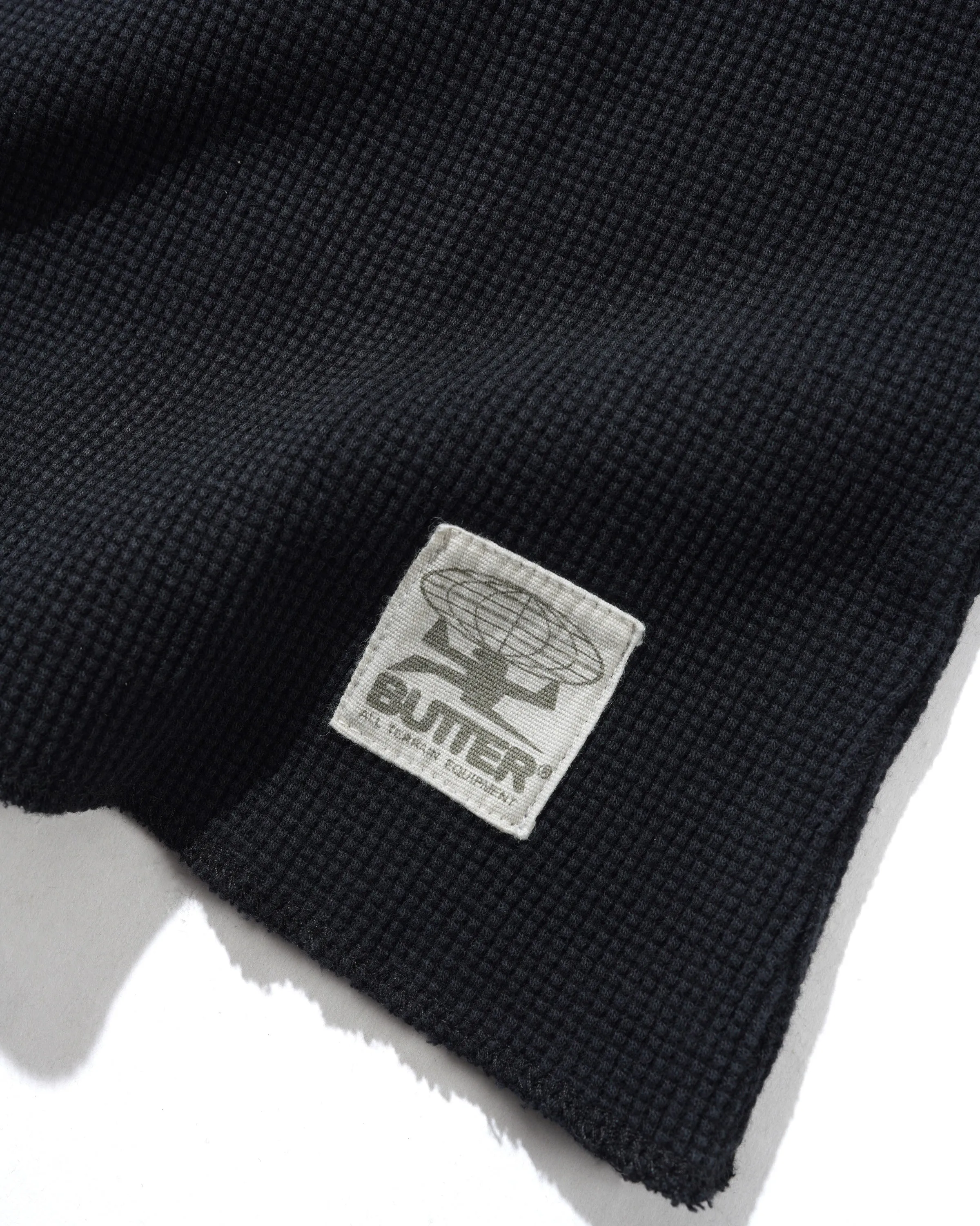 Waffle L/S Top, Washed Black sold by Butter product image thumbnail 2