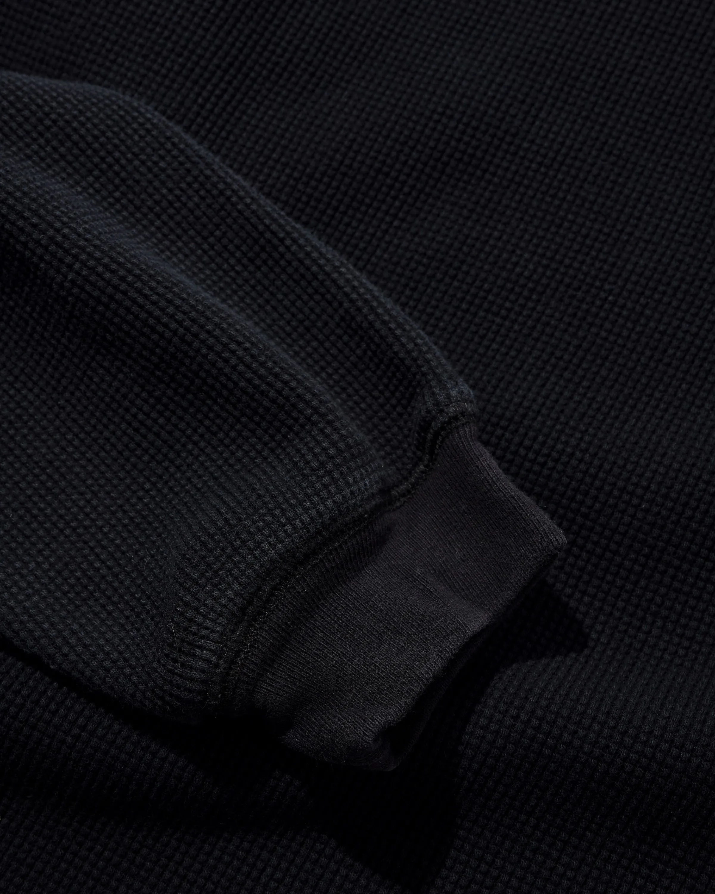 Waffle L/S Top, Washed Black sold by Butter product image thumbnail 3