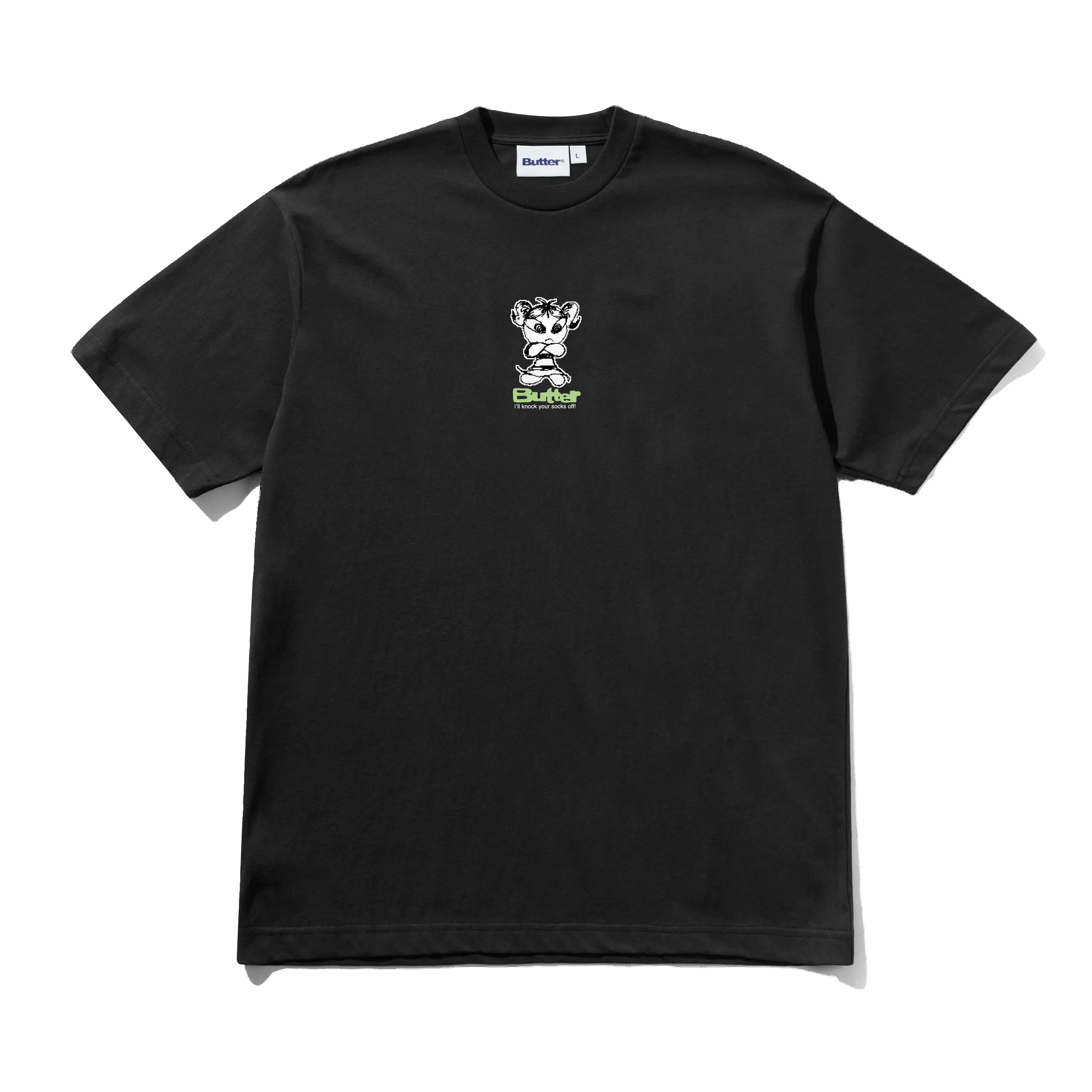 Vexed Tee, Black sold by Butter