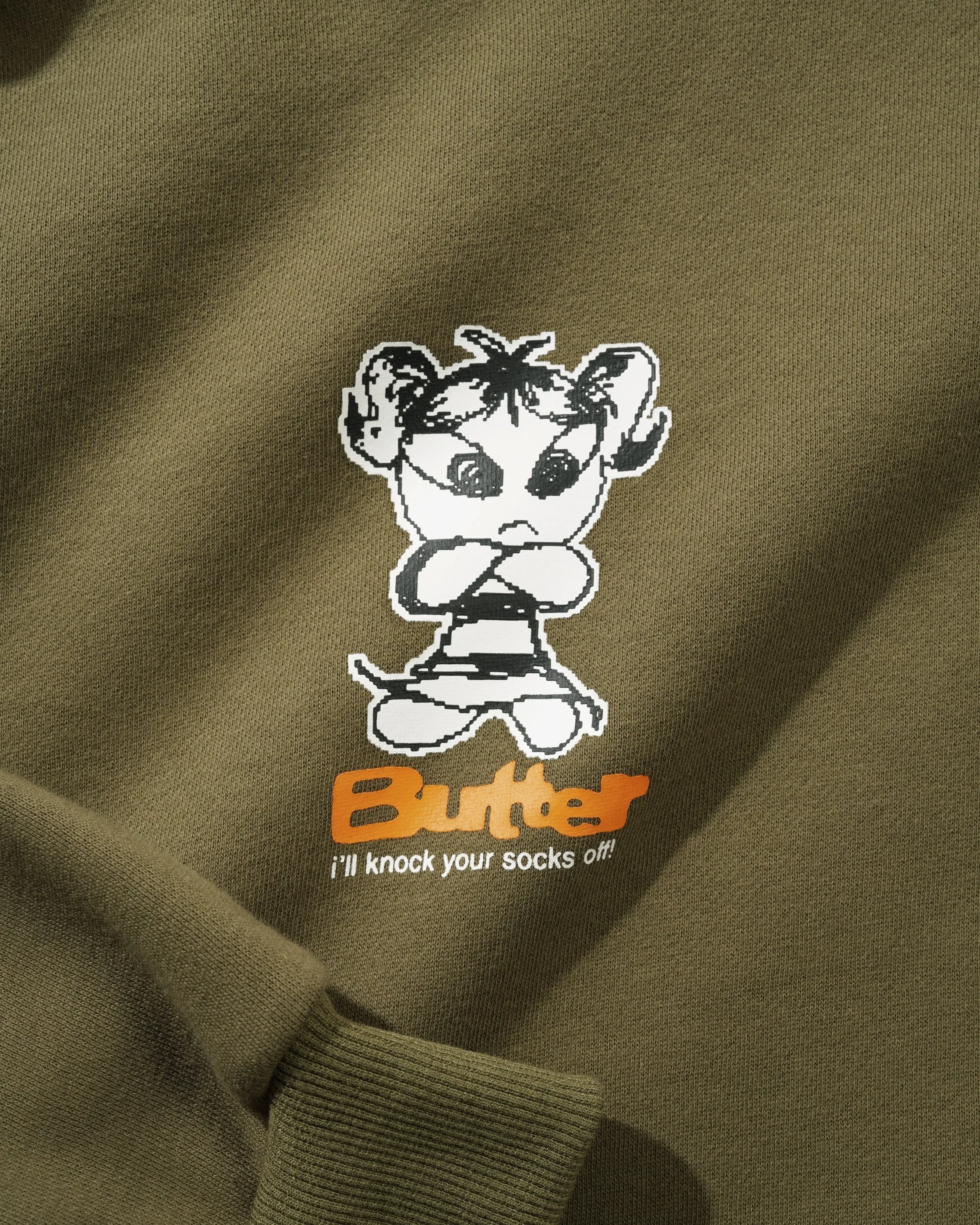 Vexed Pullover Hood, Army sold by Butter product image thumbnail 2