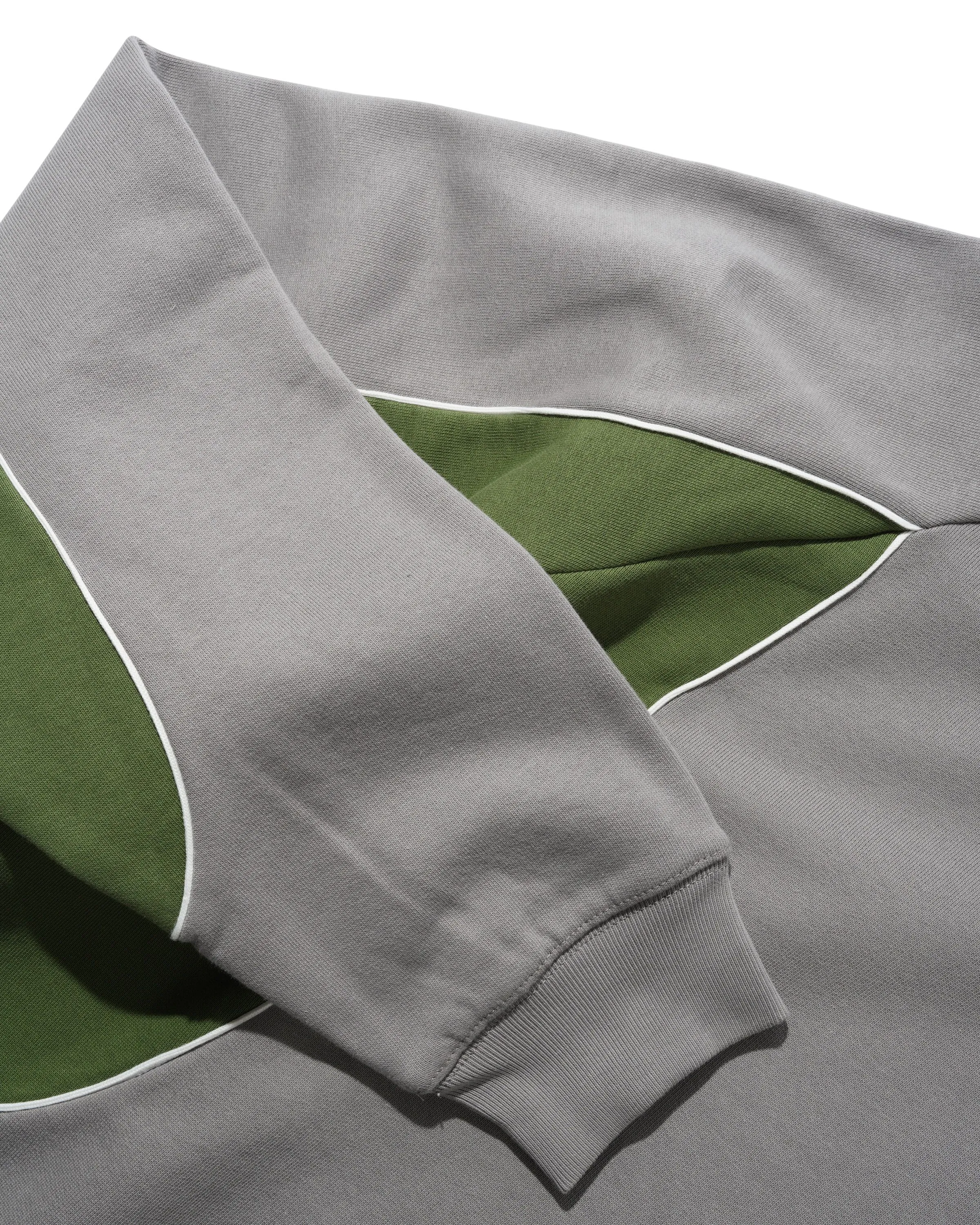 Tread Crewneck, Concrete / Moss sold by Butter product image thumbnail 3