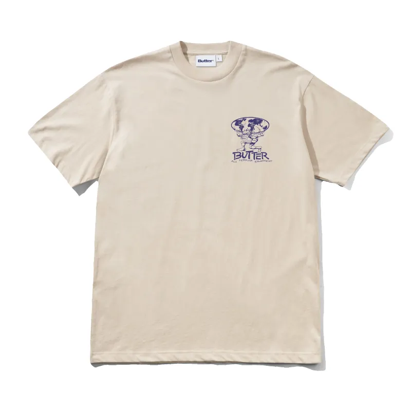 Terrain Tee, Bone made by Butter