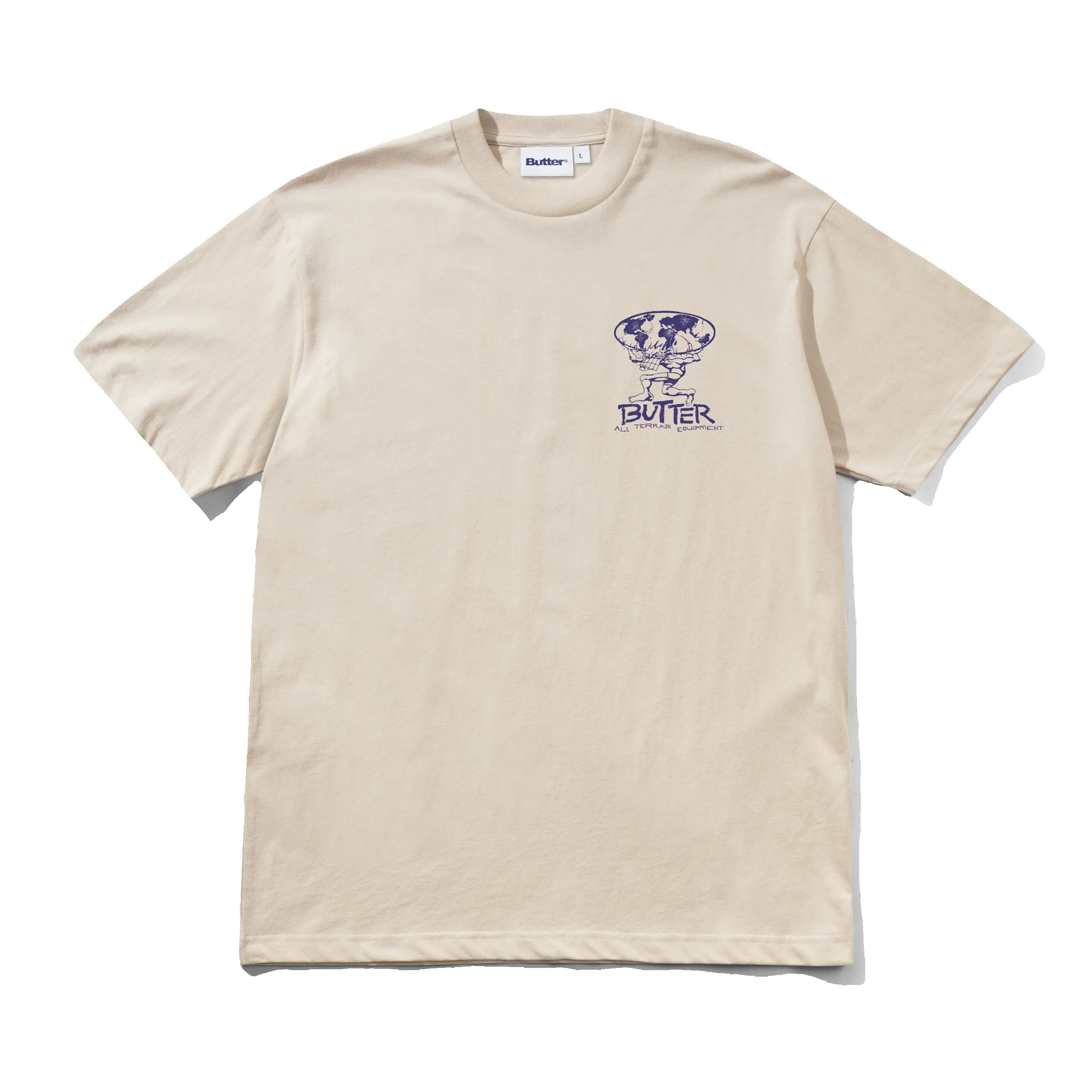 Terrain Tee, Bone sold by Butter